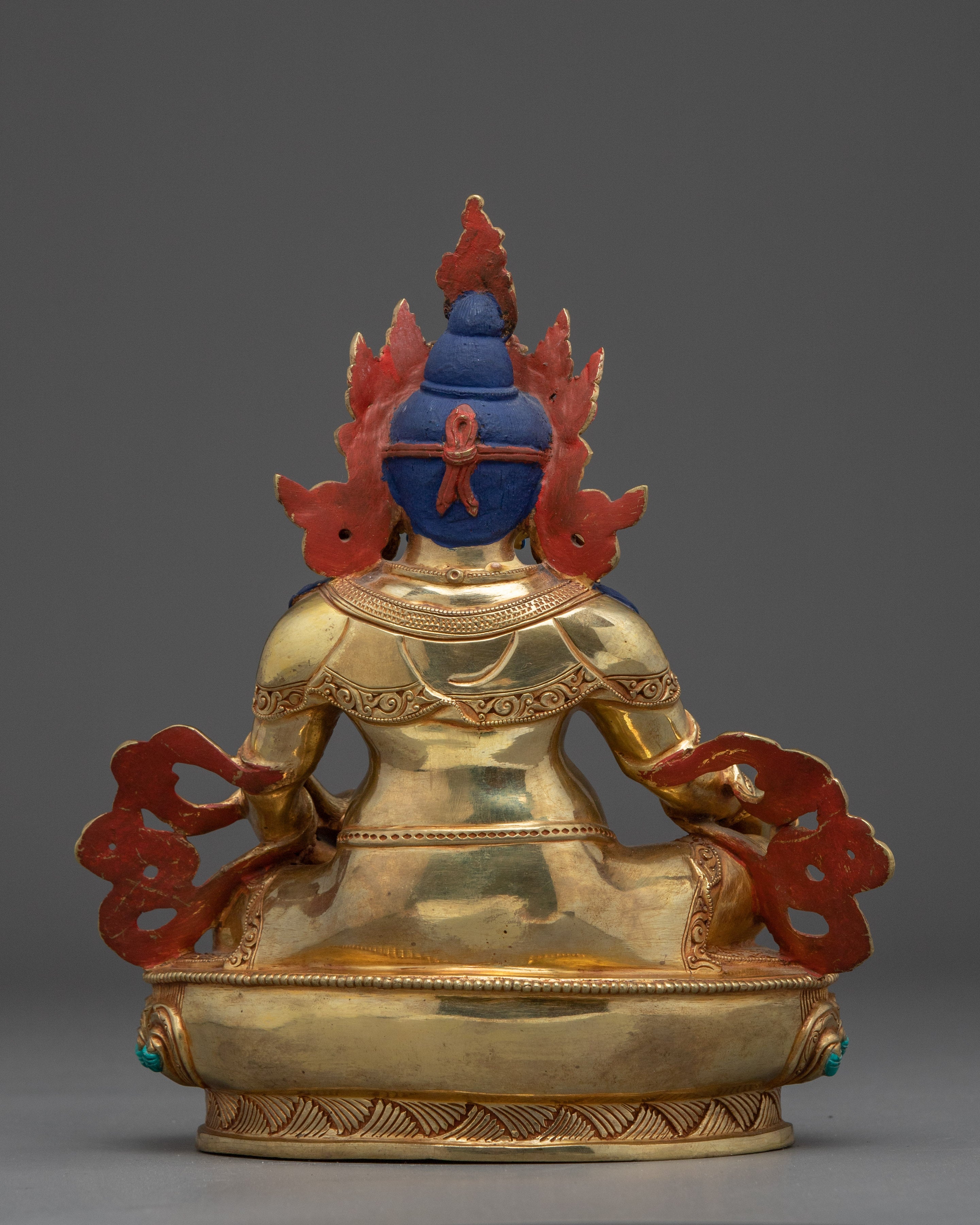 Dzambhala, Wealth Deity Icon | Handcrafted Nepali Statue