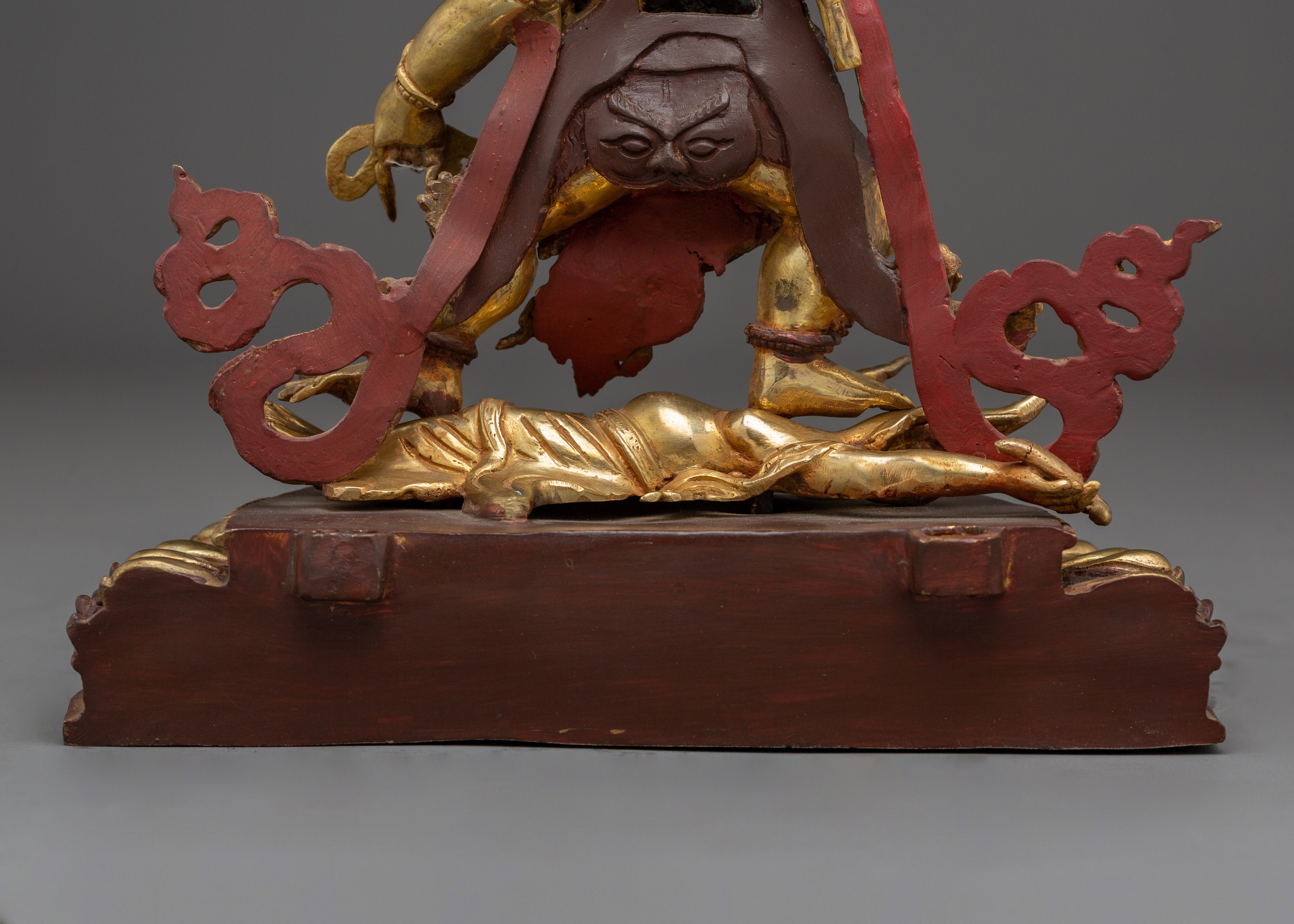 Six Armed Mahakala Statue for Spiritual Power | Perfect for Your Space