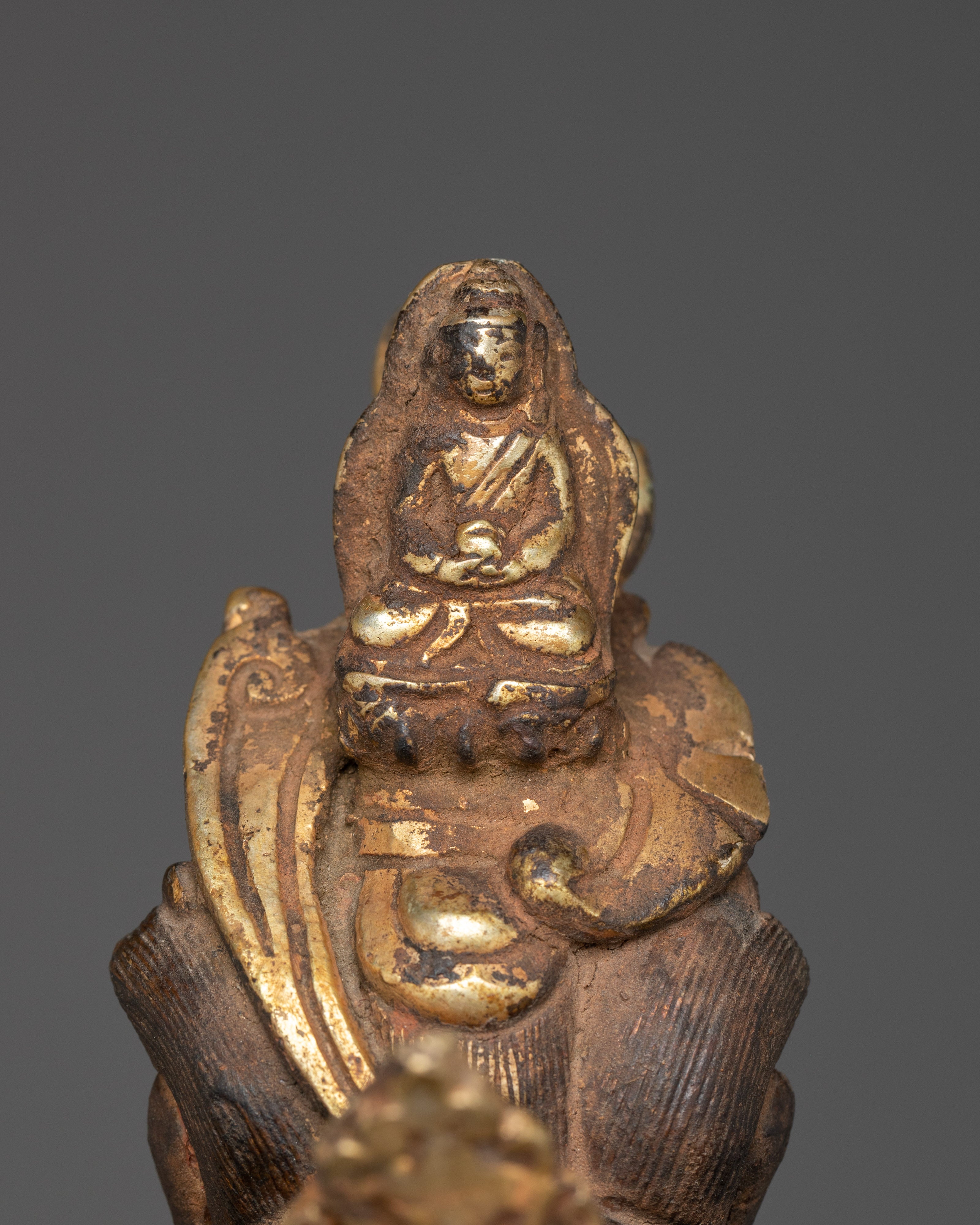 Standing Manjushri Statue | Nepali Crafted Icon of Insight