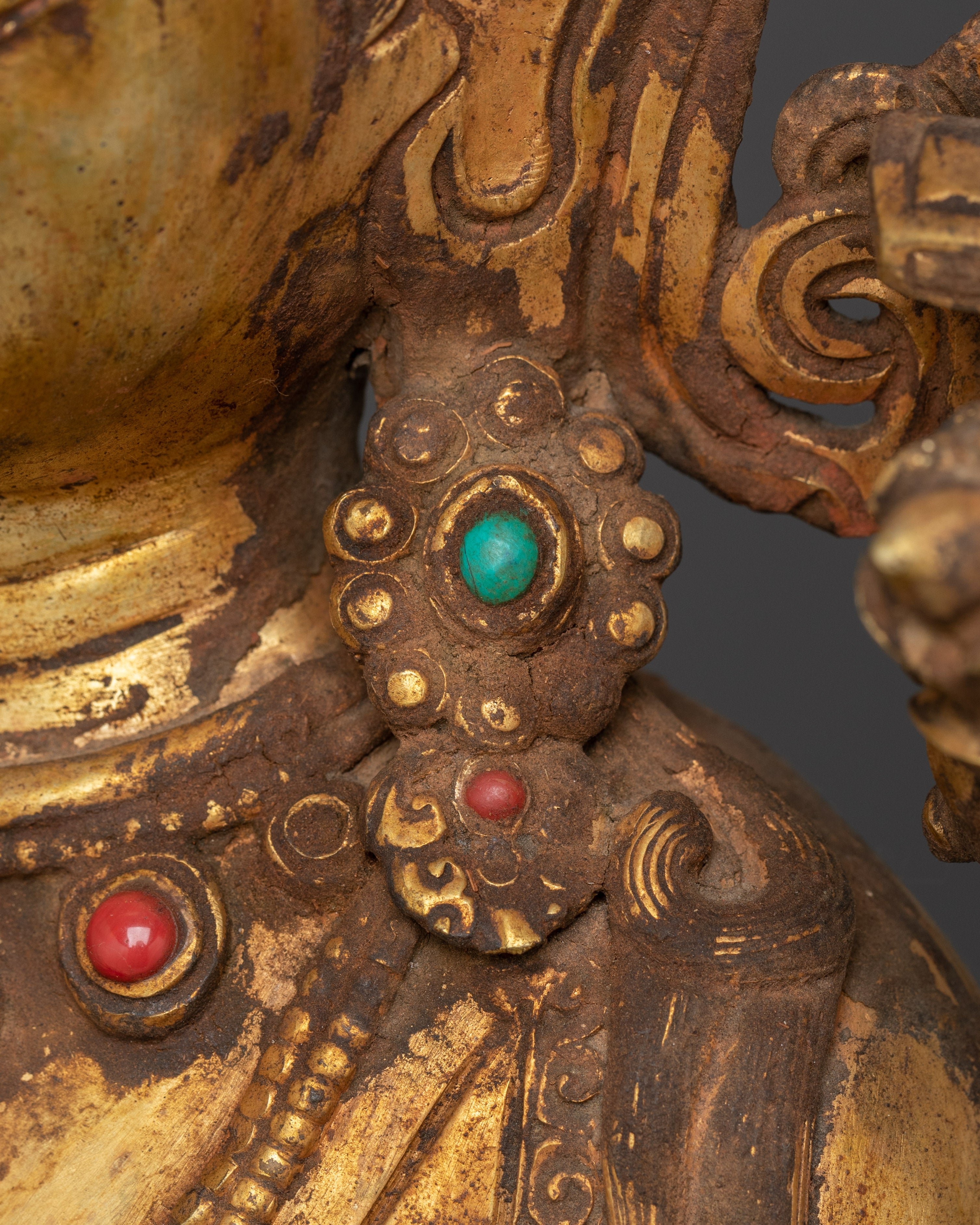 Standing Manjushri Statue | Nepali Crafted Icon of Insight