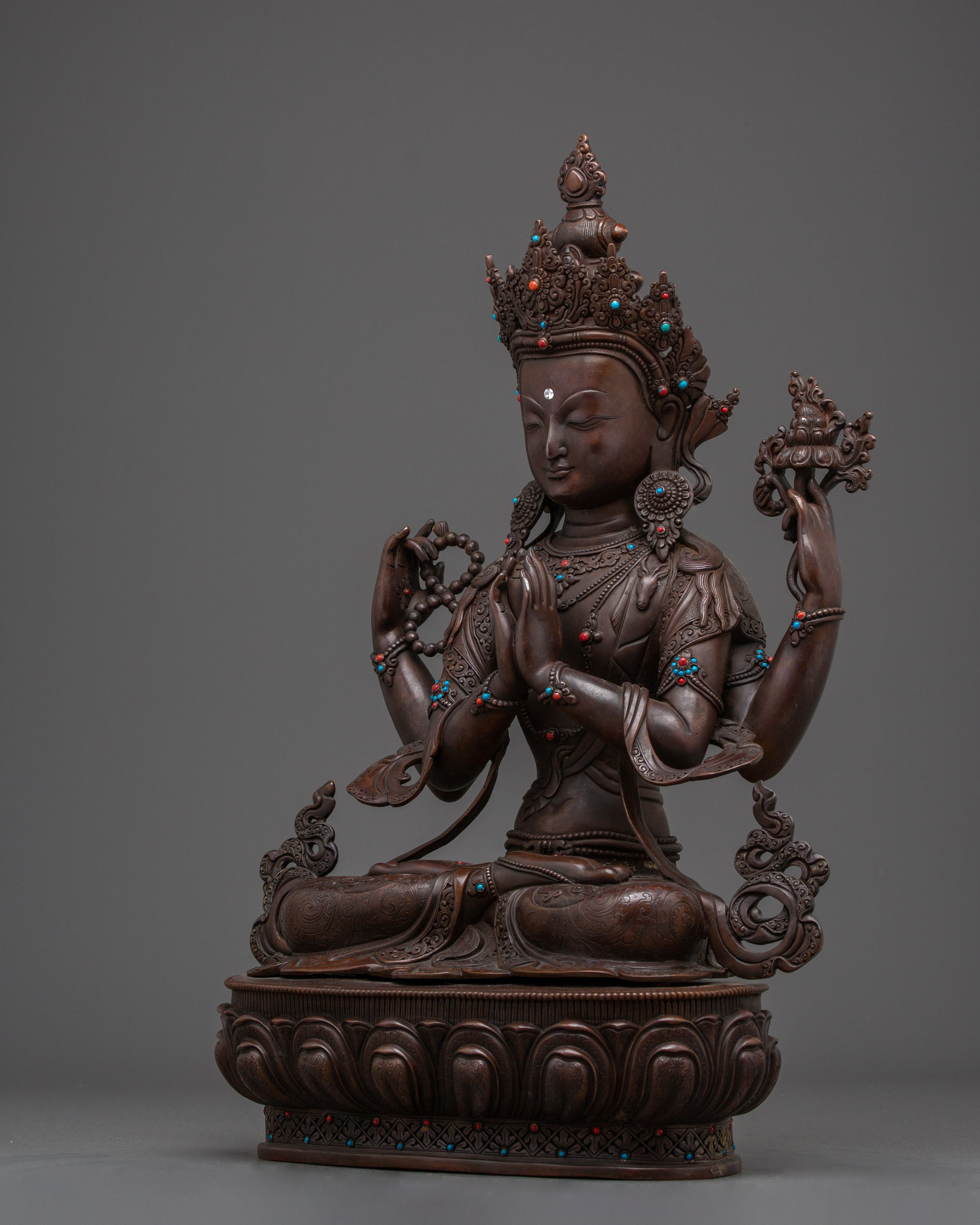 Chenrezig Statue: Spiritual and Dharma Decor