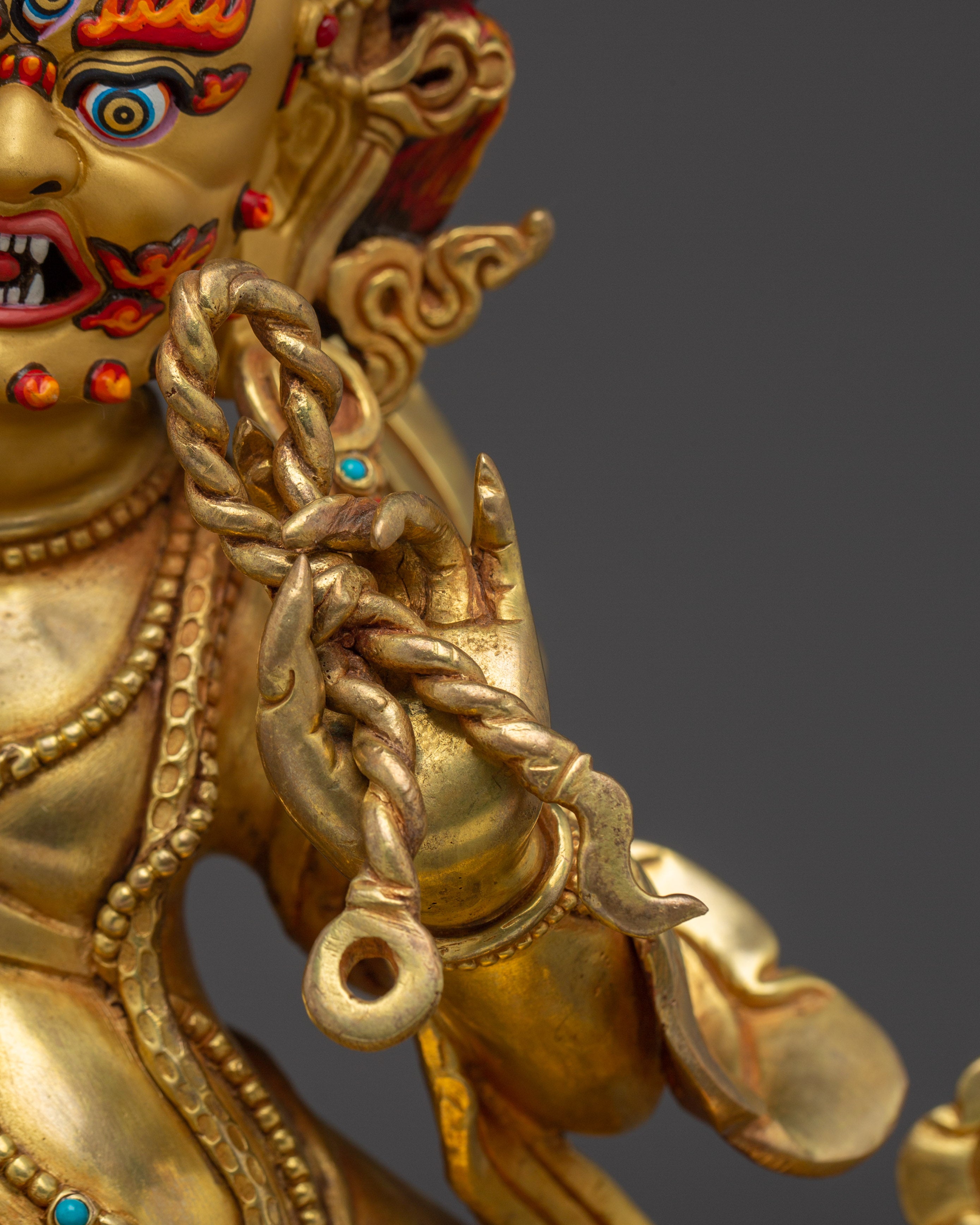 Vajrapani Statue: Buddhist Wrathful Bodhisattva