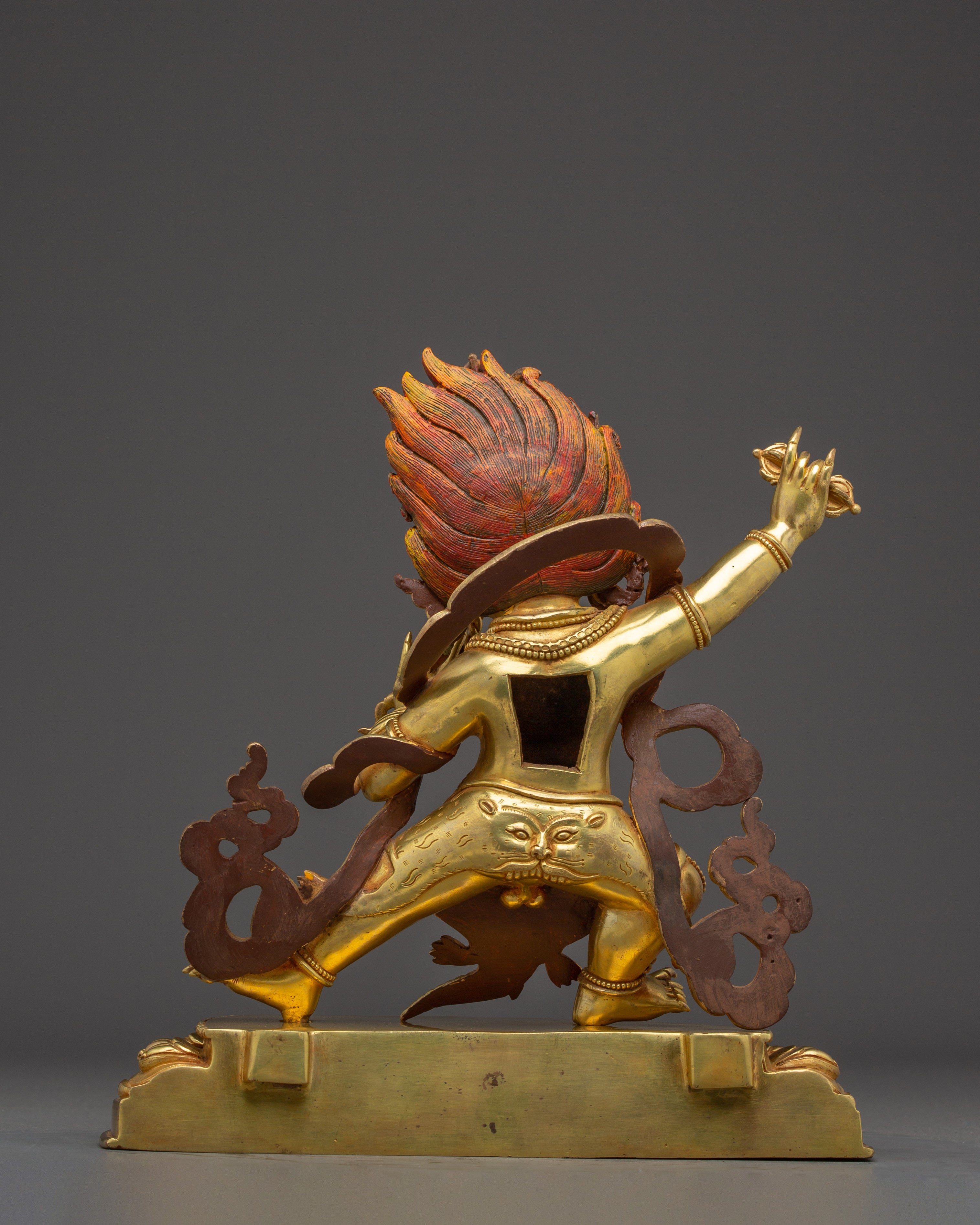 Vajrapani Statue: Buddhist Wrathful Bodhisattva