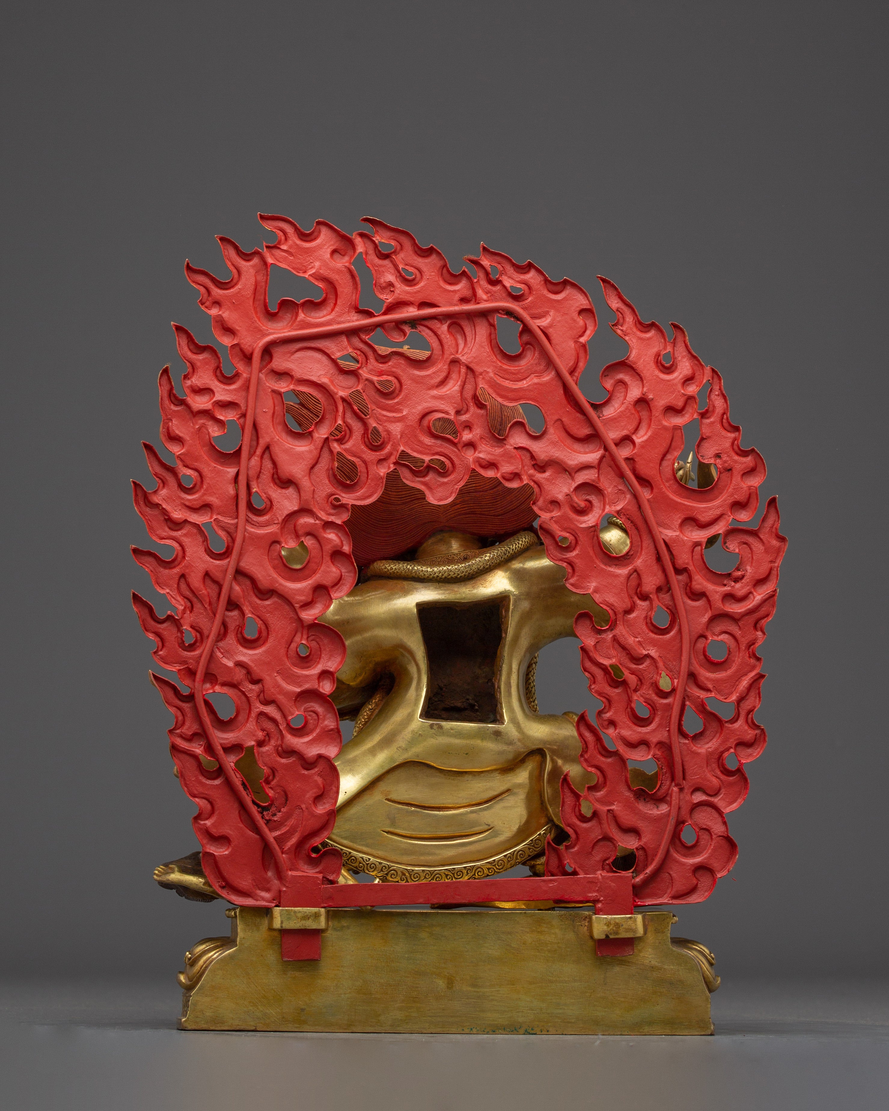 Mahakala Bernagchen Statue: Dharma Protector