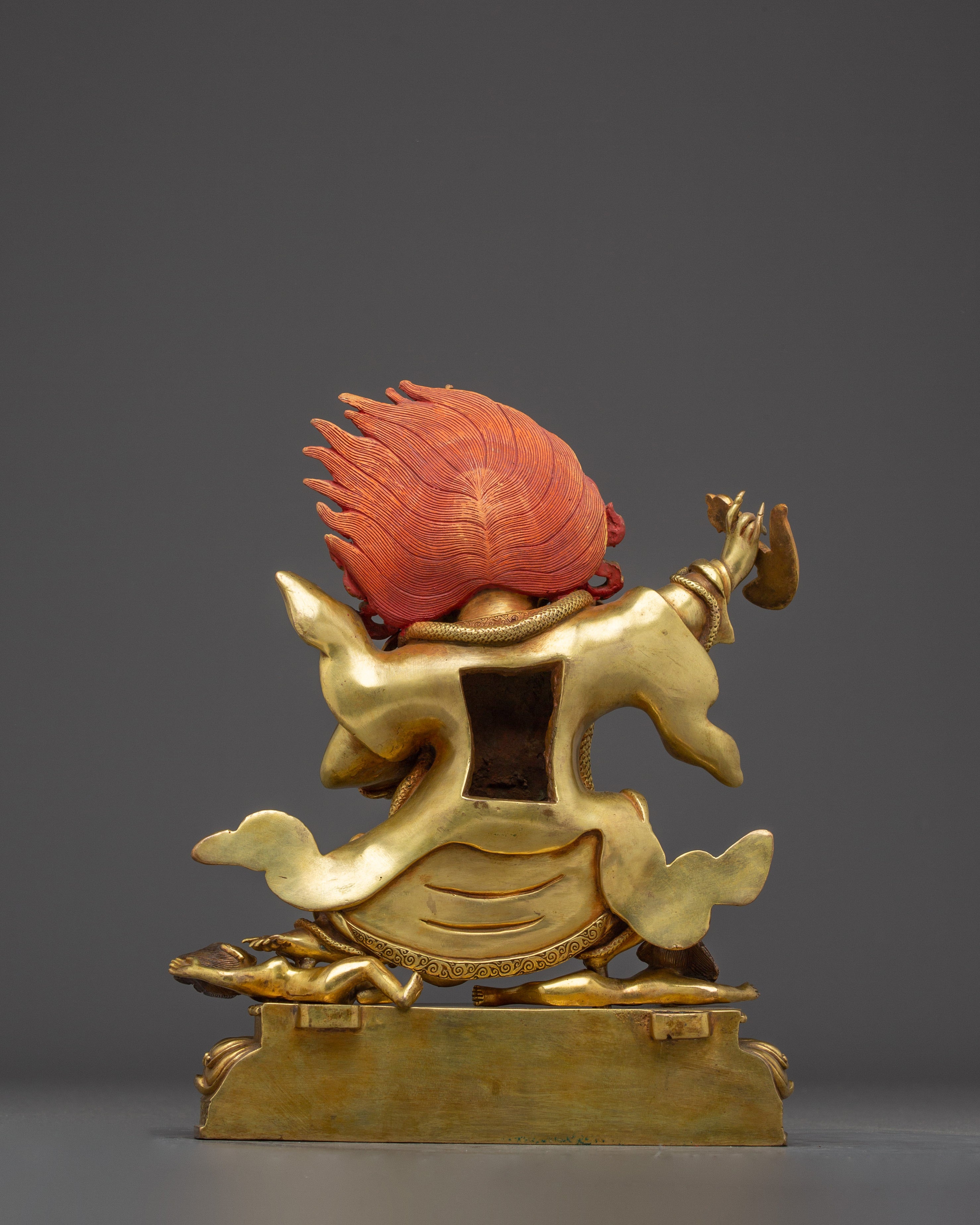 Mahakala Bernagchen Statue: Dharma Protector