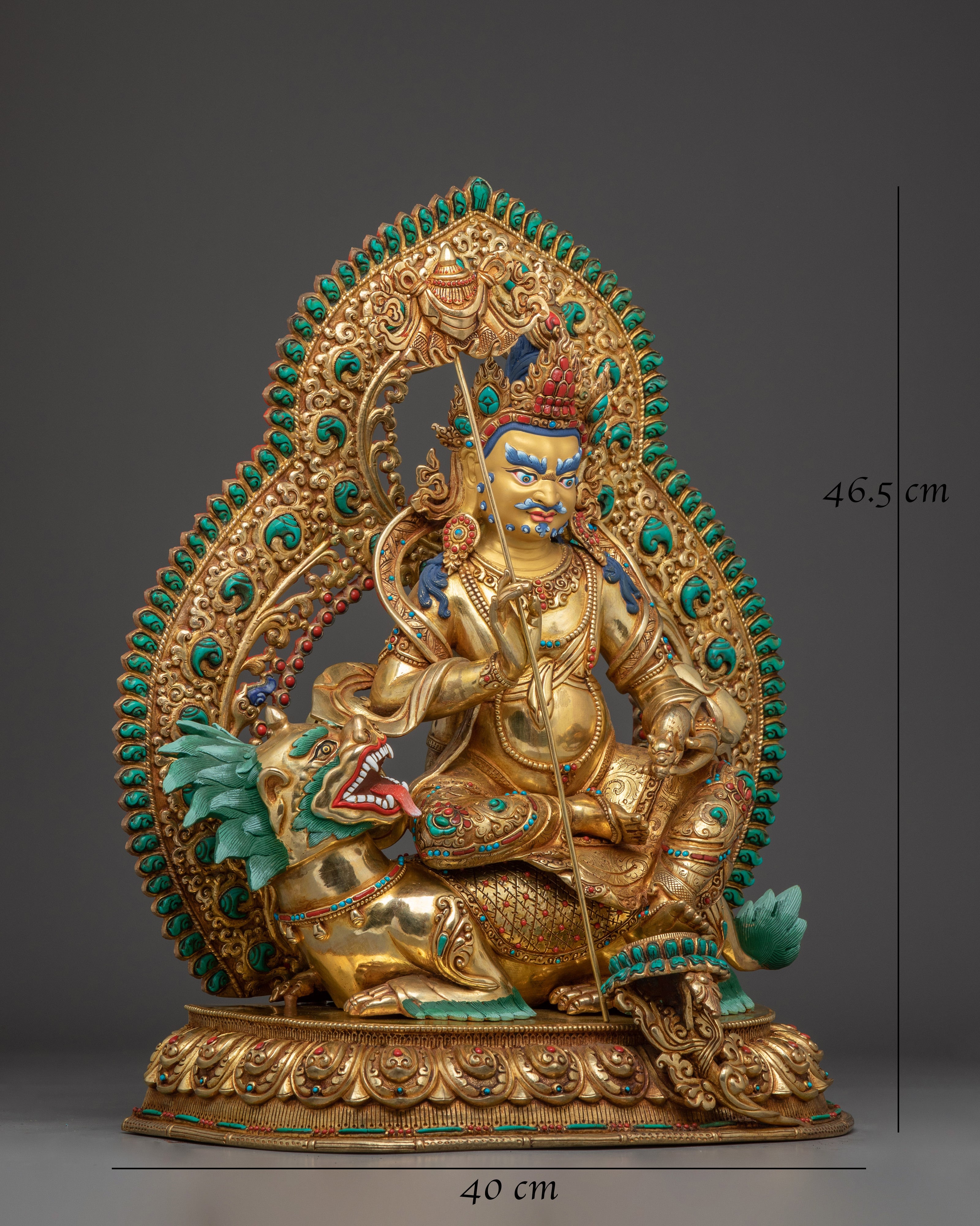 Namtoshe Statue in 24K Gold Gilding