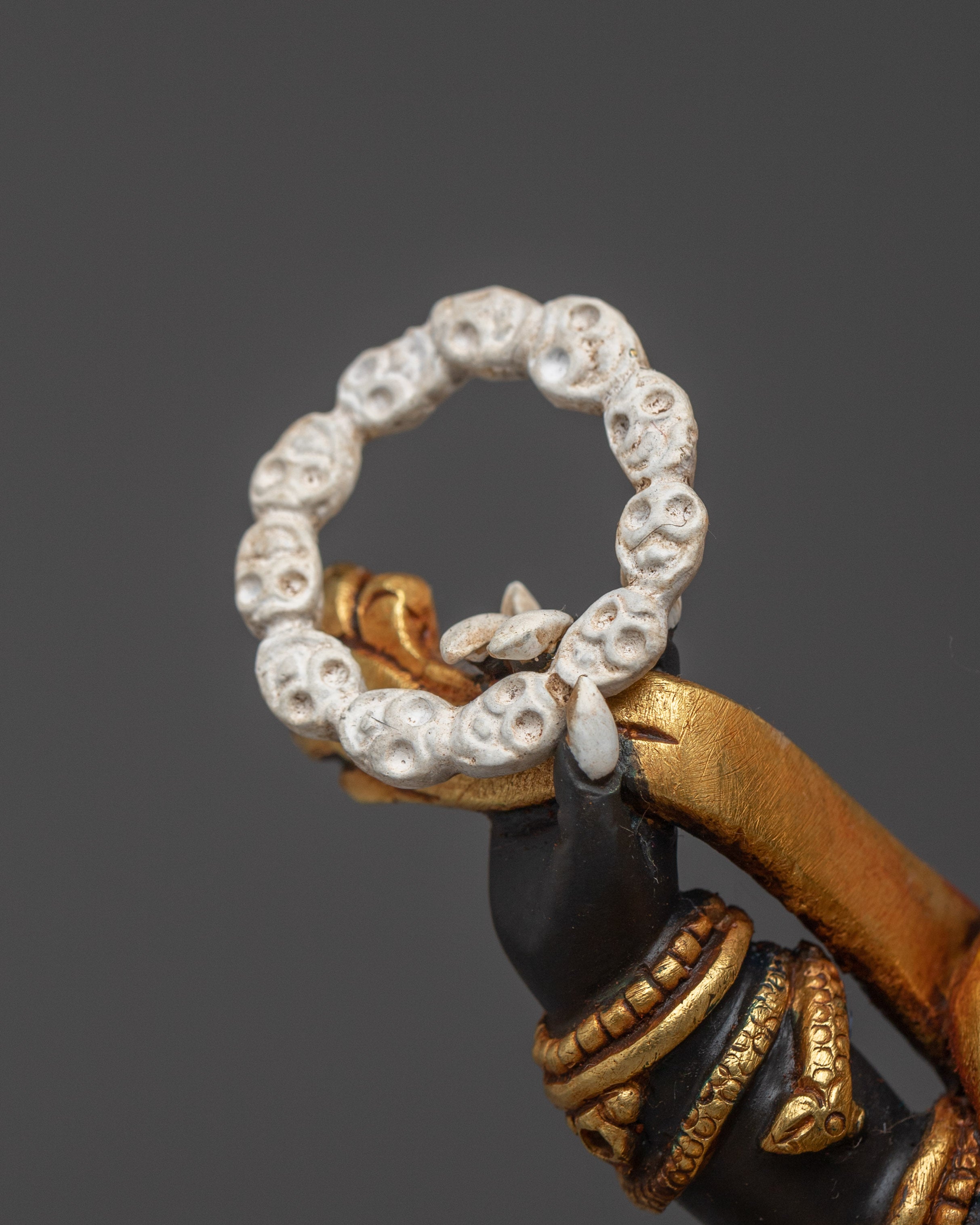 Six Armed Mahakala Copper Sculpture | Protector Deity for Your Altar