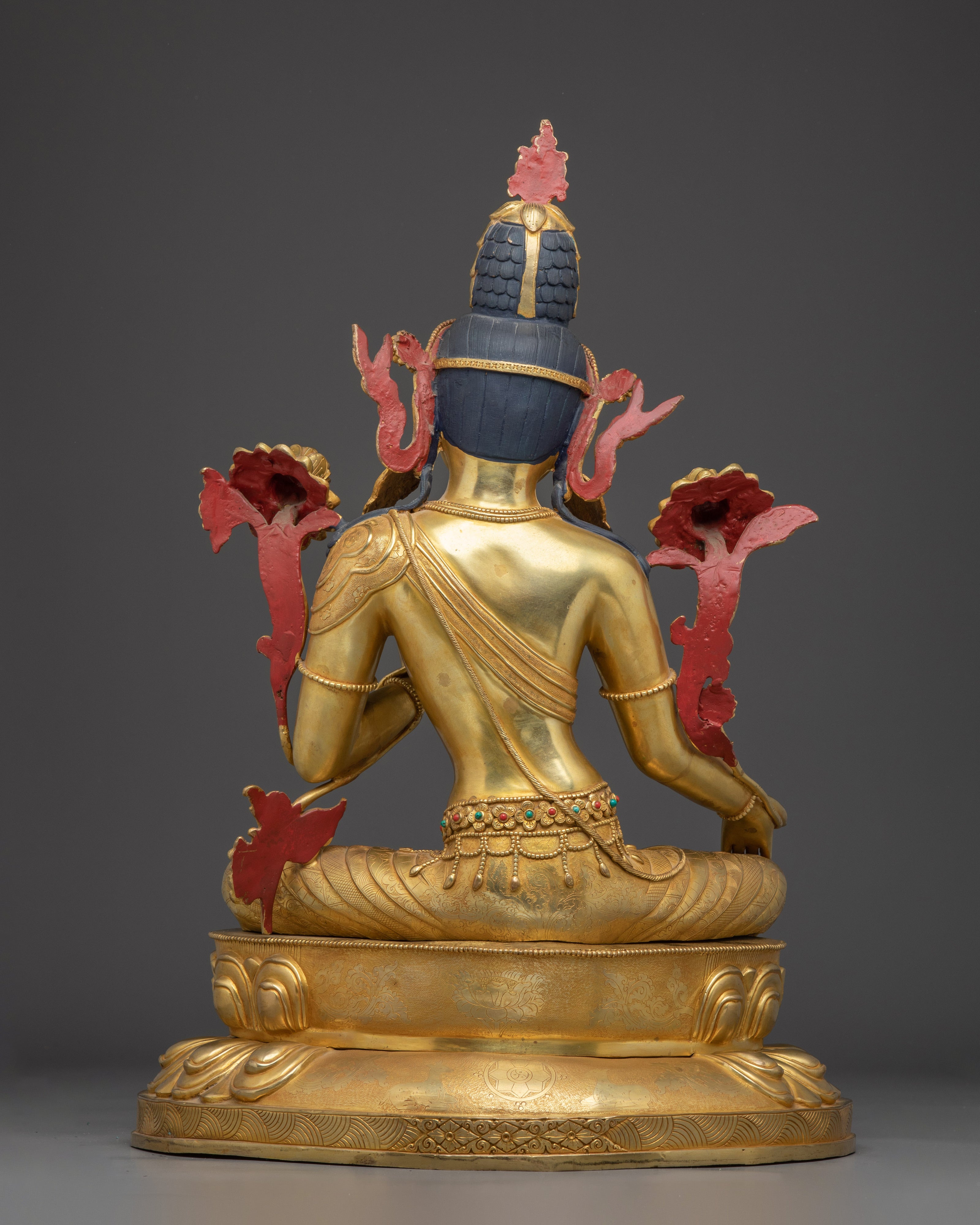 Majestic Green Tara Statue: Mother of Liberation