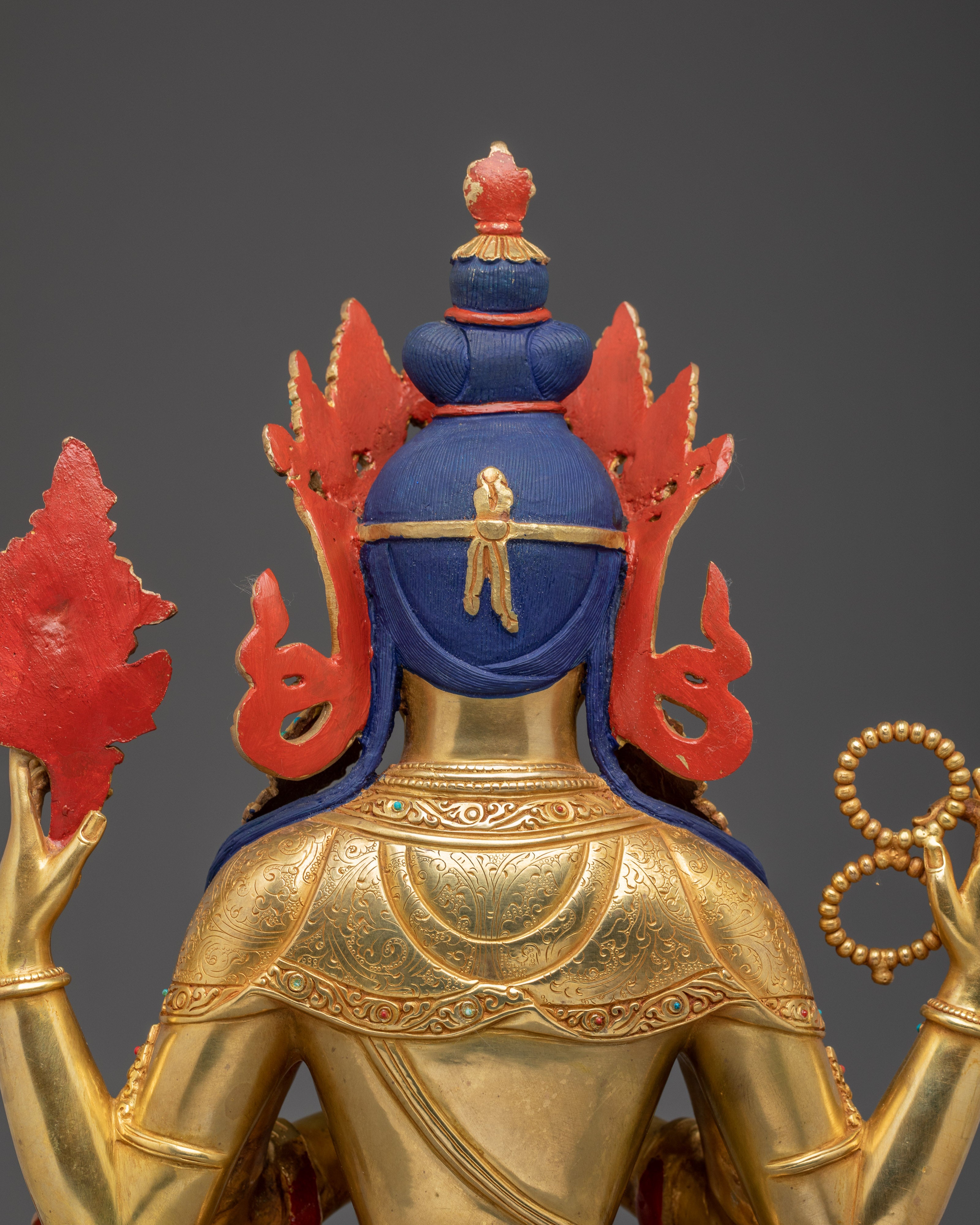 Chenrezig Statue: Buddhist Compassionate Bodhisattva