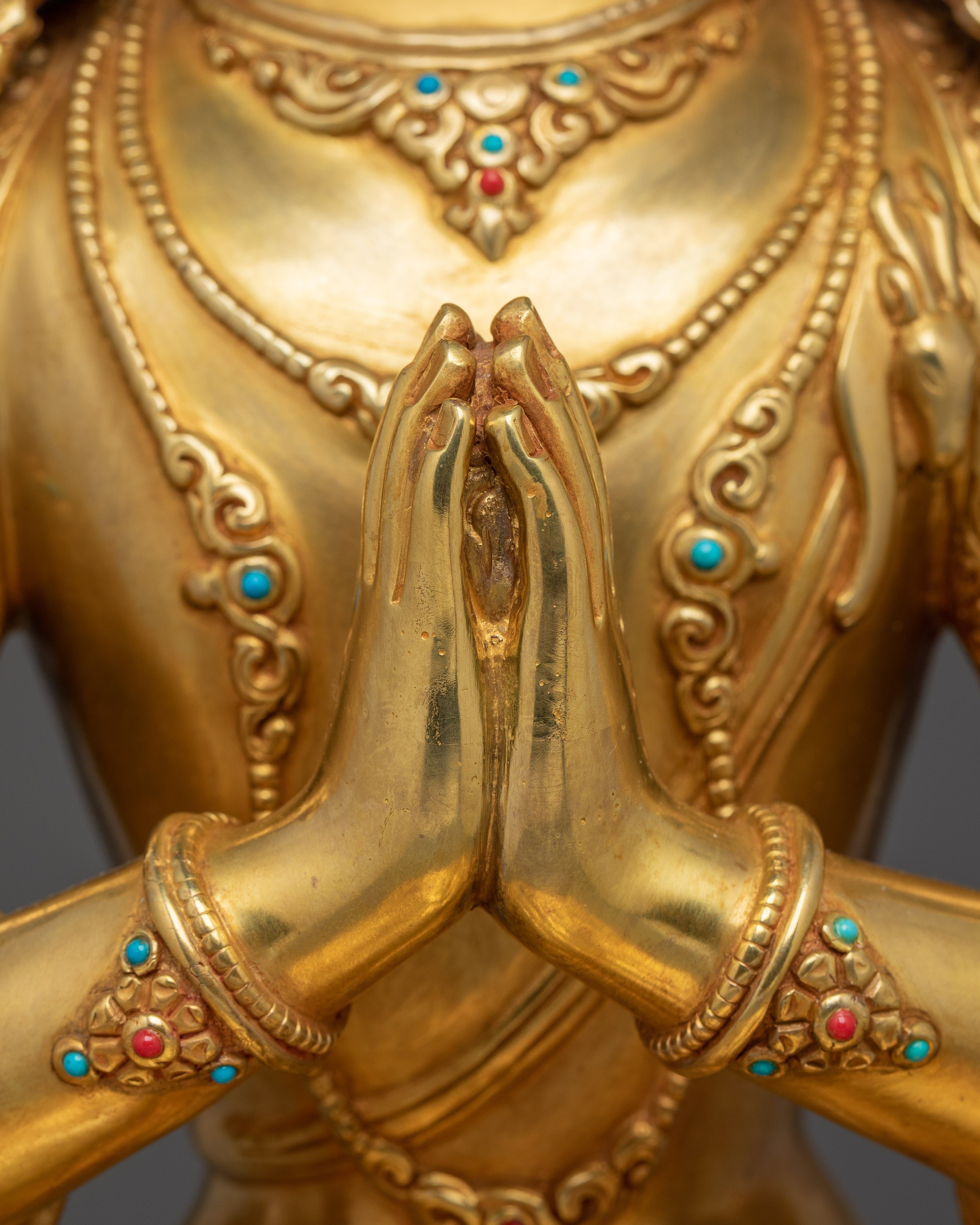 Chenrezig Statue: Buddhist Compassionate Bodhisattva