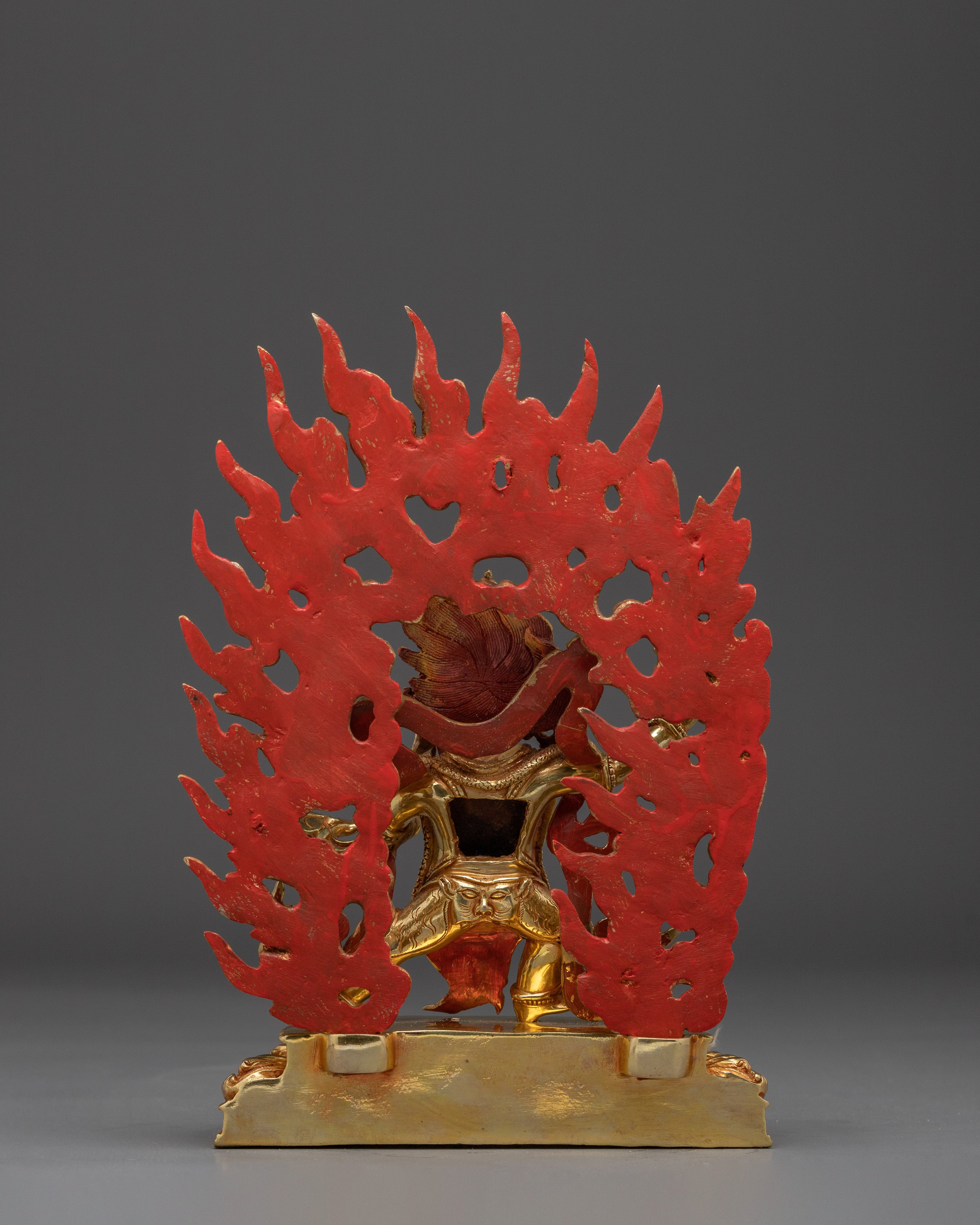 Vajrapani Gold Gilded Statue | Protector of the Buddha