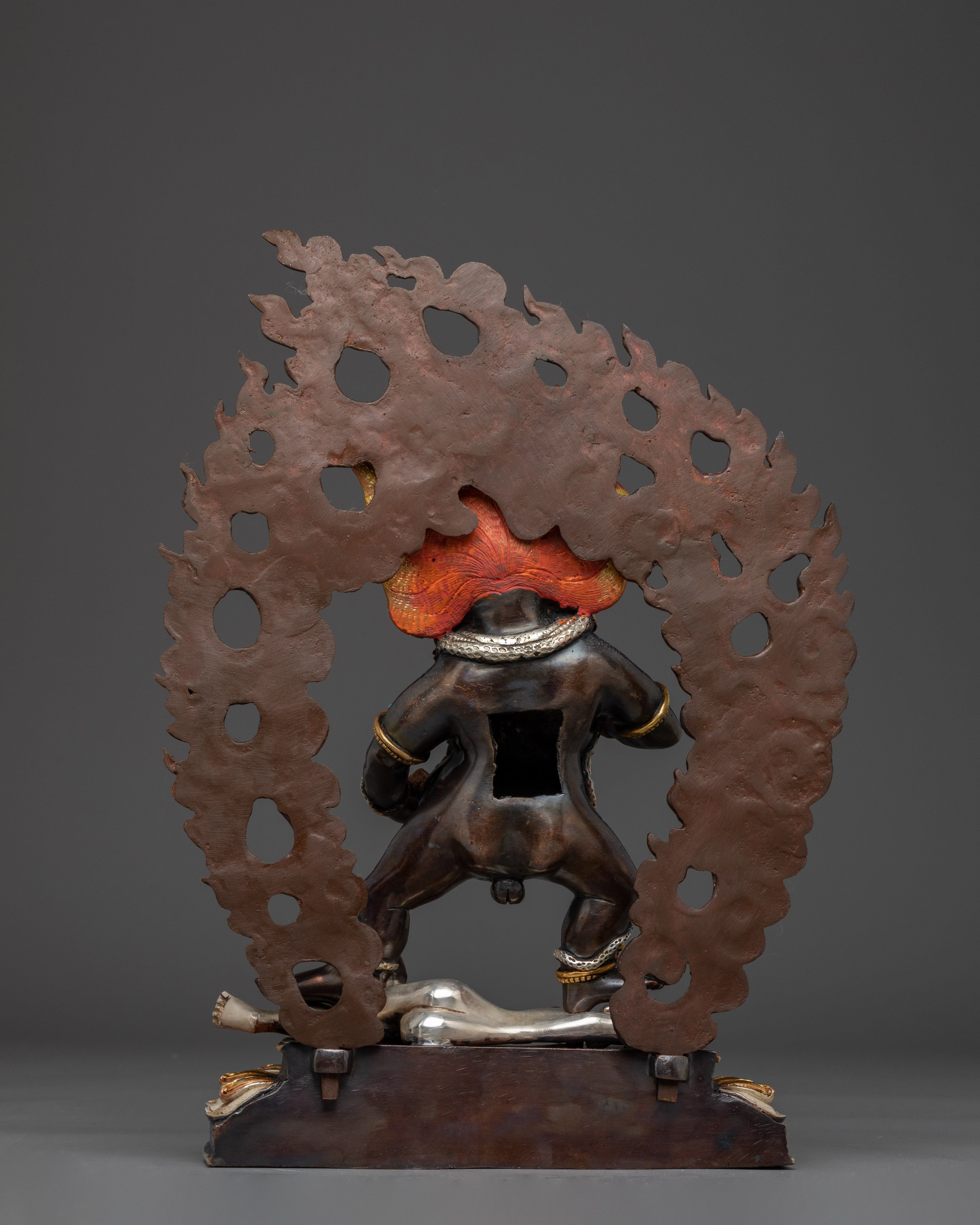 Black Dzambhala Statue: The Wealth Deity