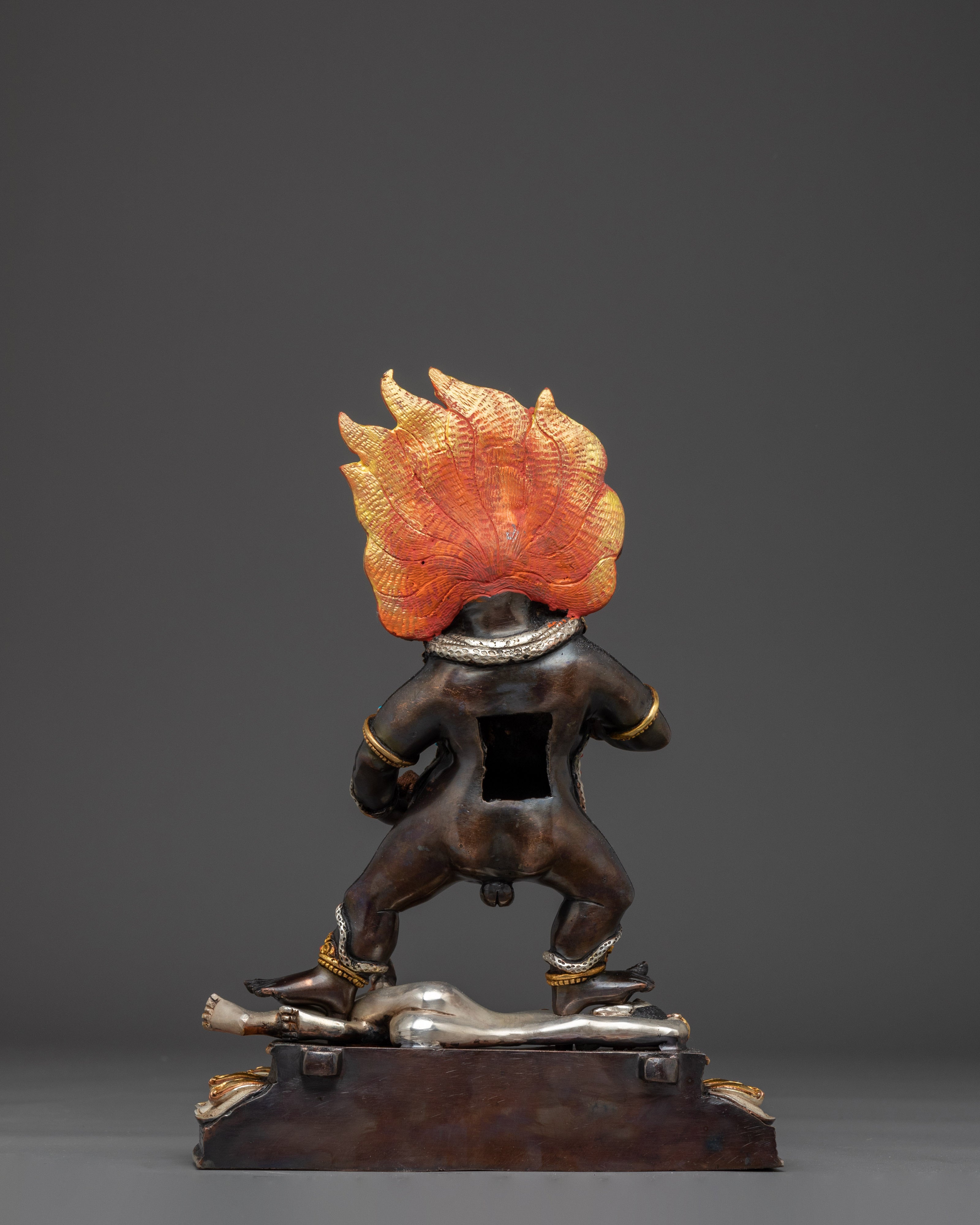 Black Dzambhala Statue: The Wealth Deity