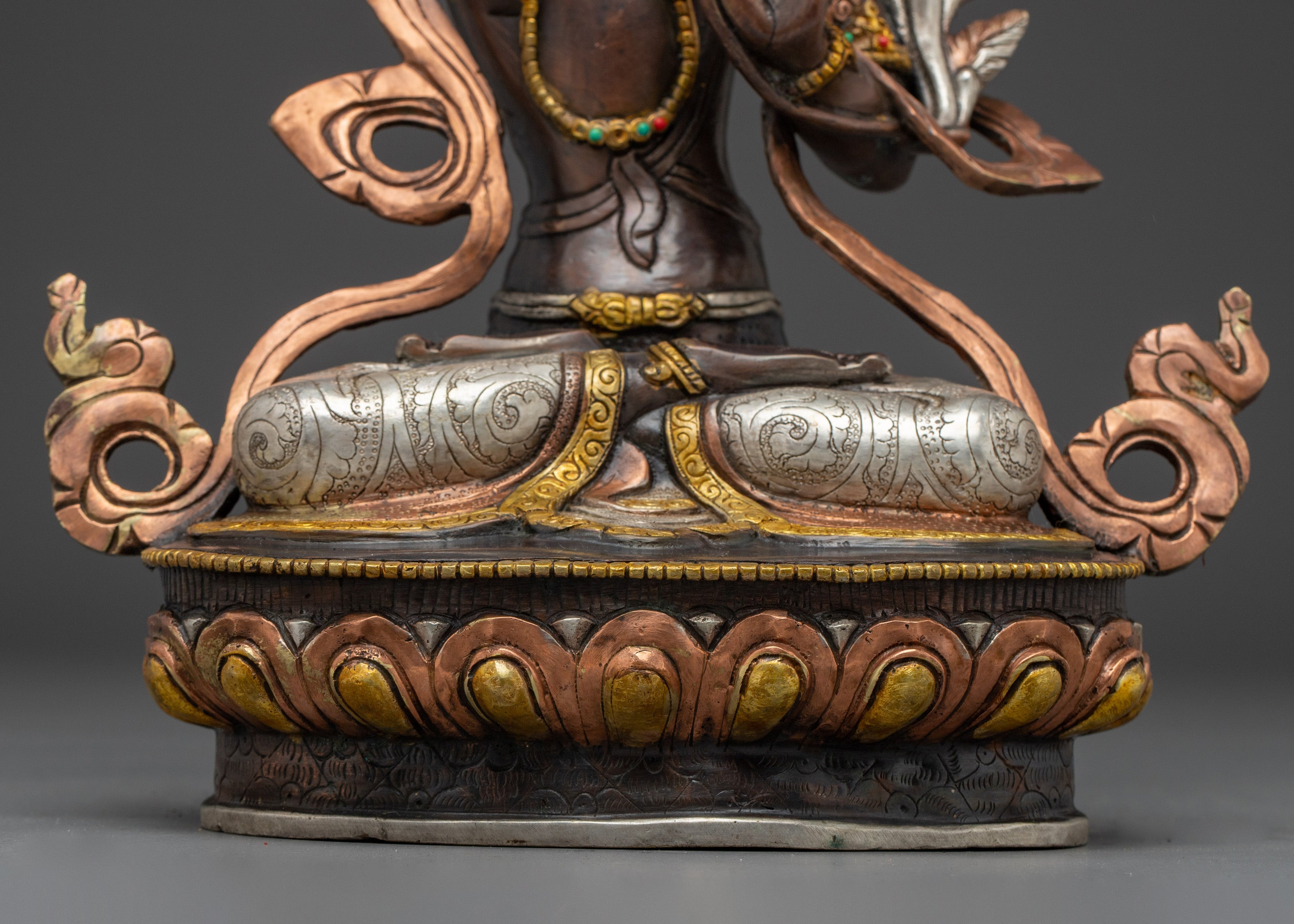 Handmade Manjushri Statue: The Bodhisattva of Wisdom