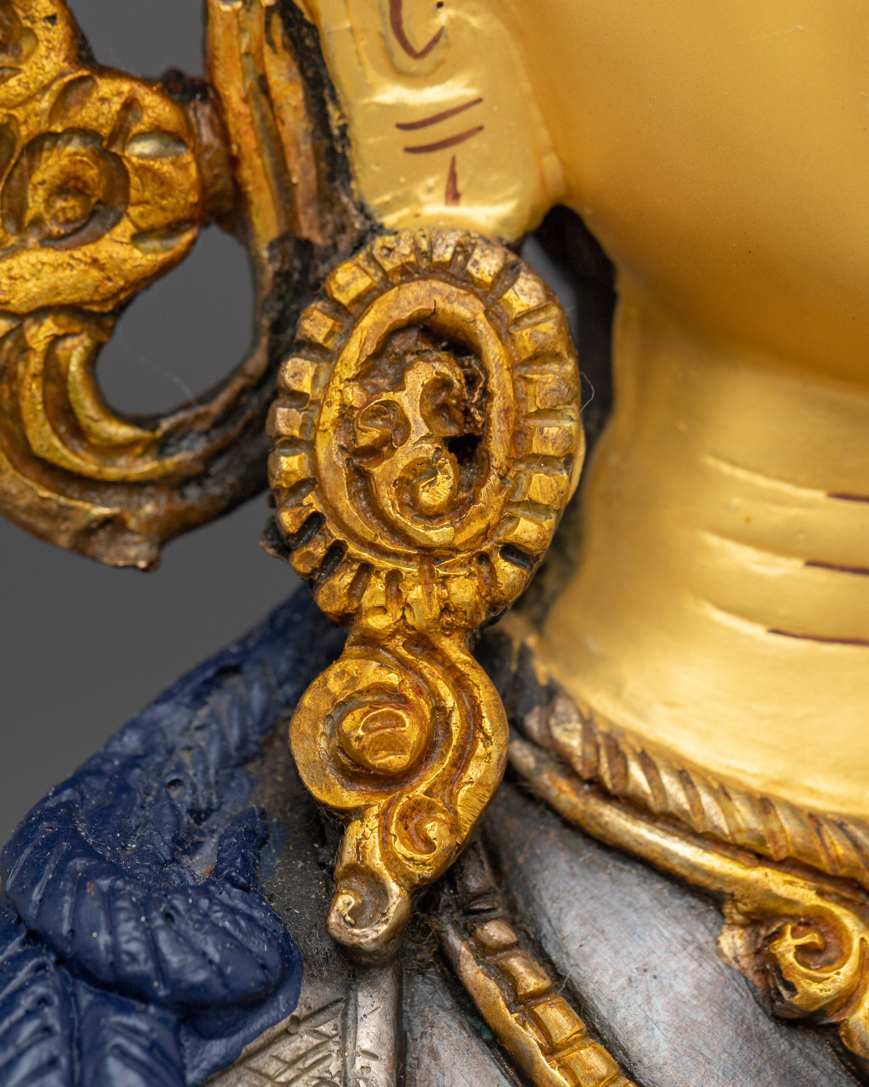 Handmade Manjushri Statue: The Bodhisattva of Wisdom