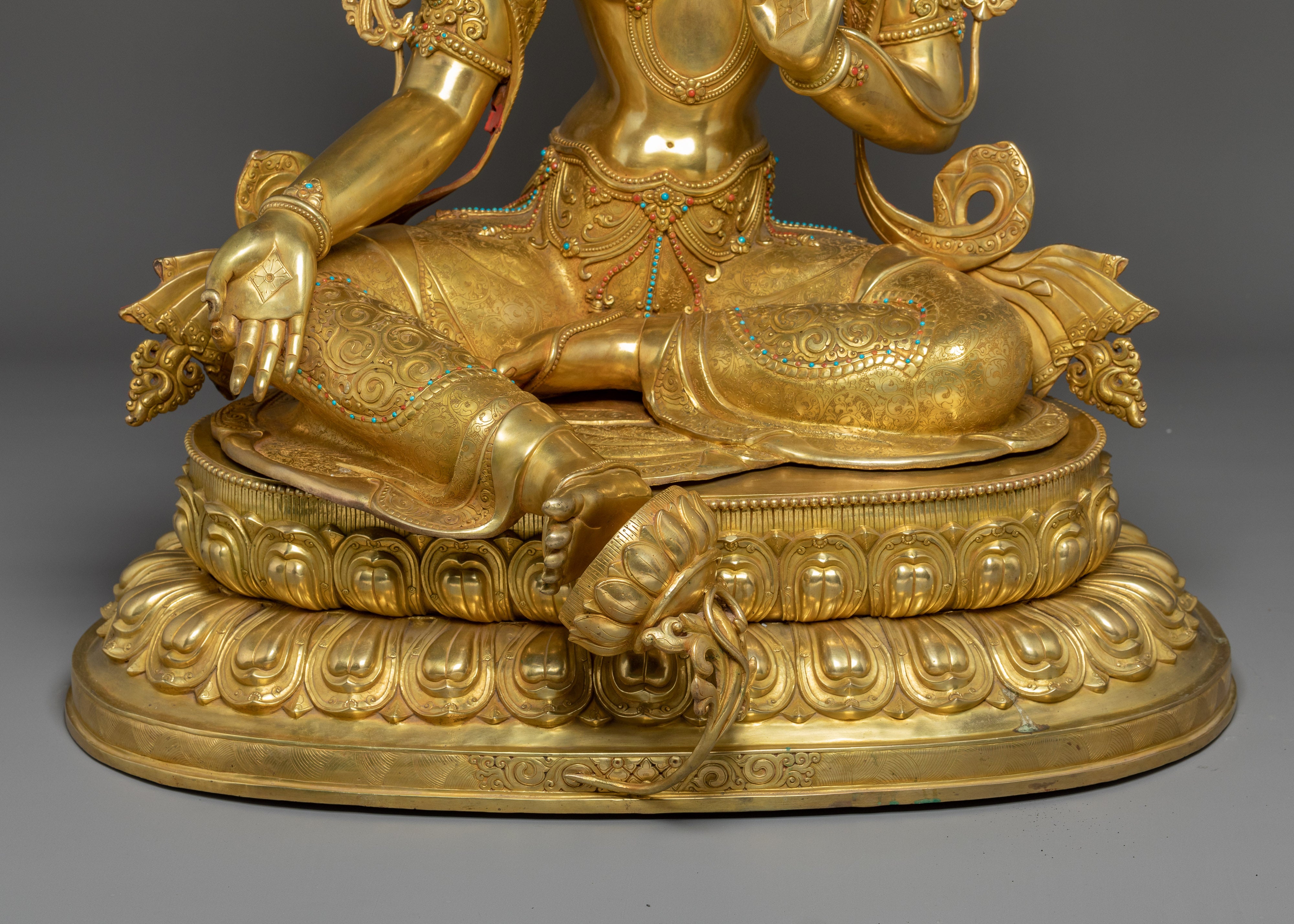 81.5cm Green Tara Statue | Mother of the Liberation