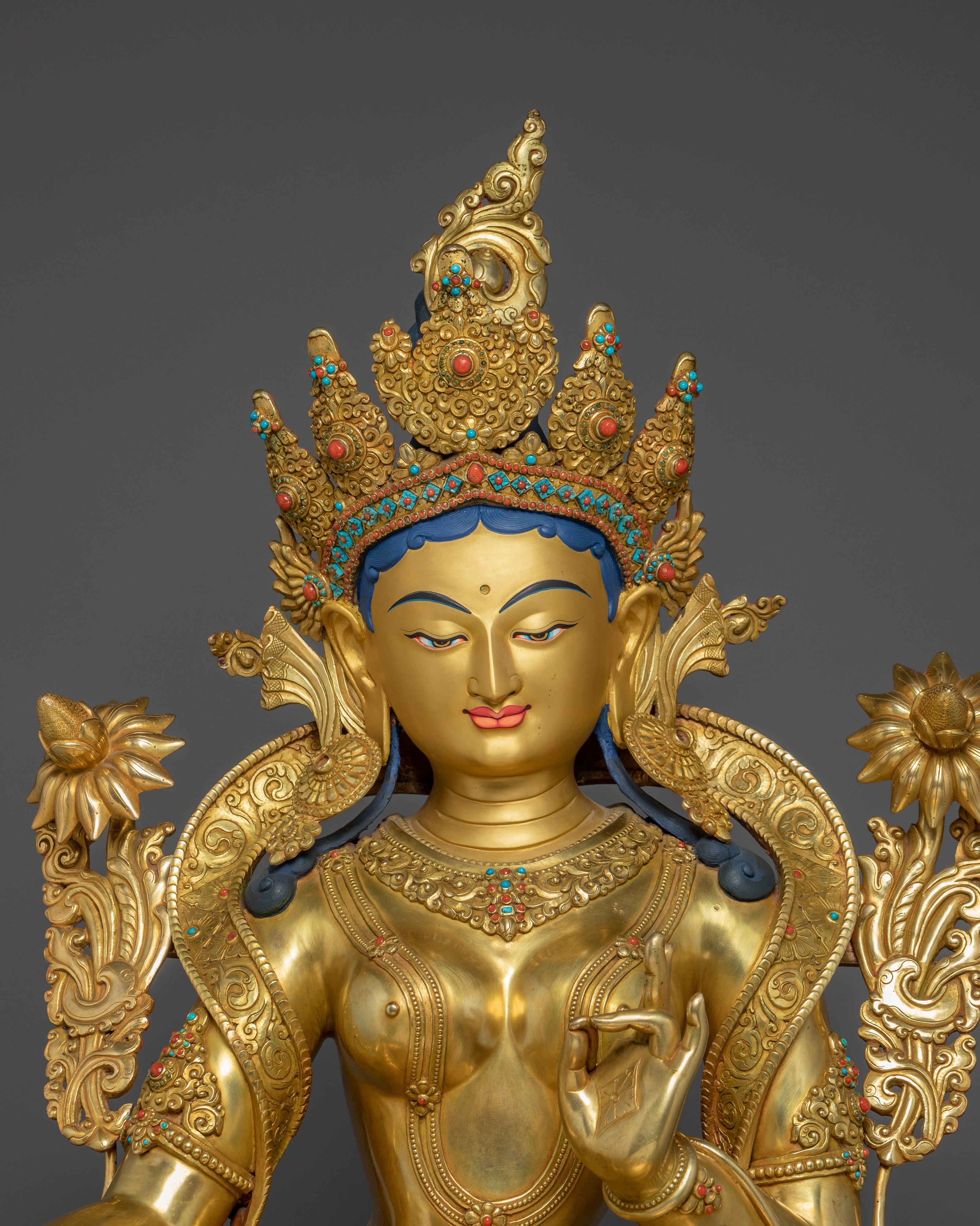 81.5cm Green Tara Statue | Mother of the Liberation