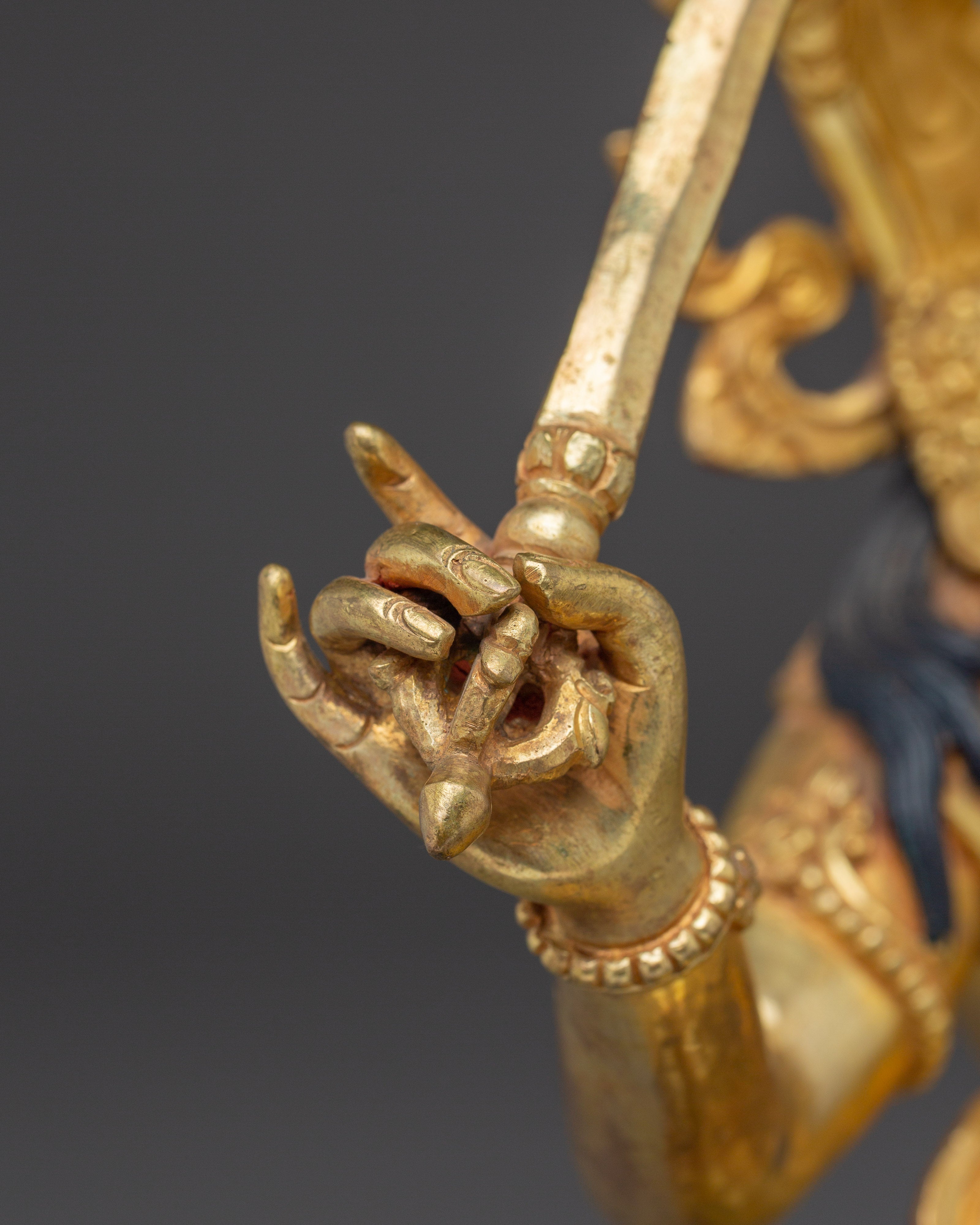 Manjushri Statue: Embodiment of Supreme Wisdom