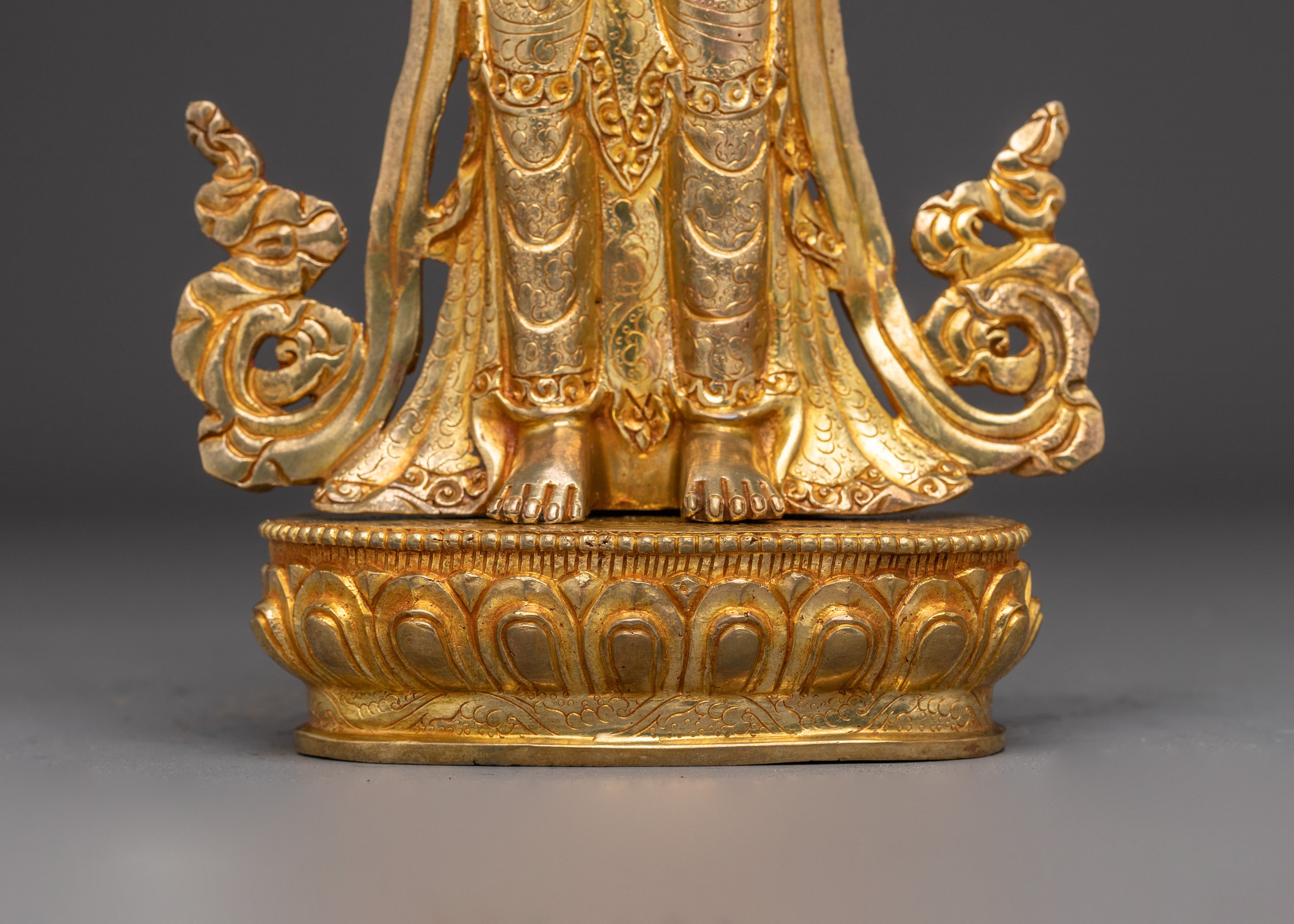 Sacred Lokeshvara Sculpture | Bodhisattva of Infinite Compassion