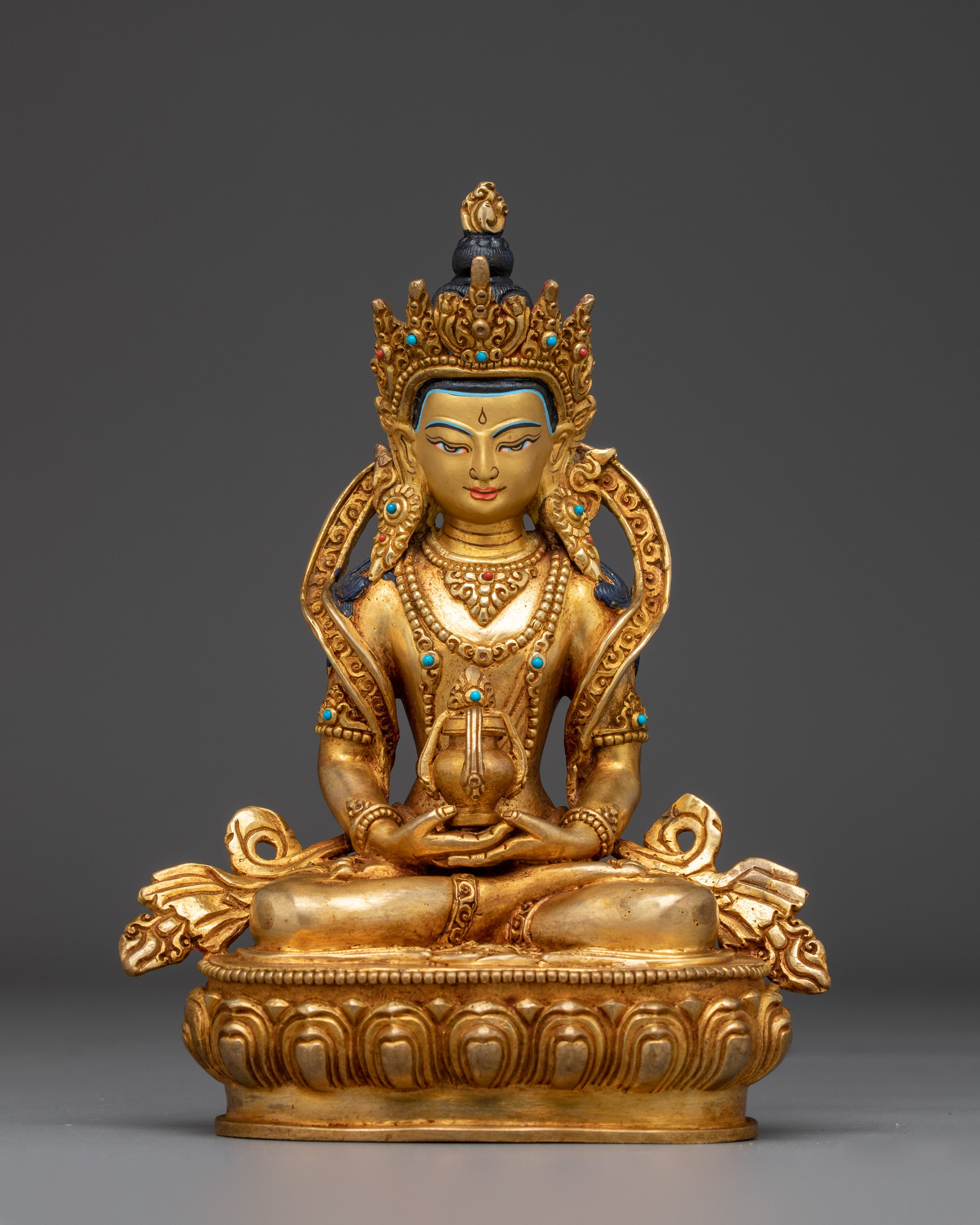 Golden Bodhisattva Statue Set: Six Enlightened Beings