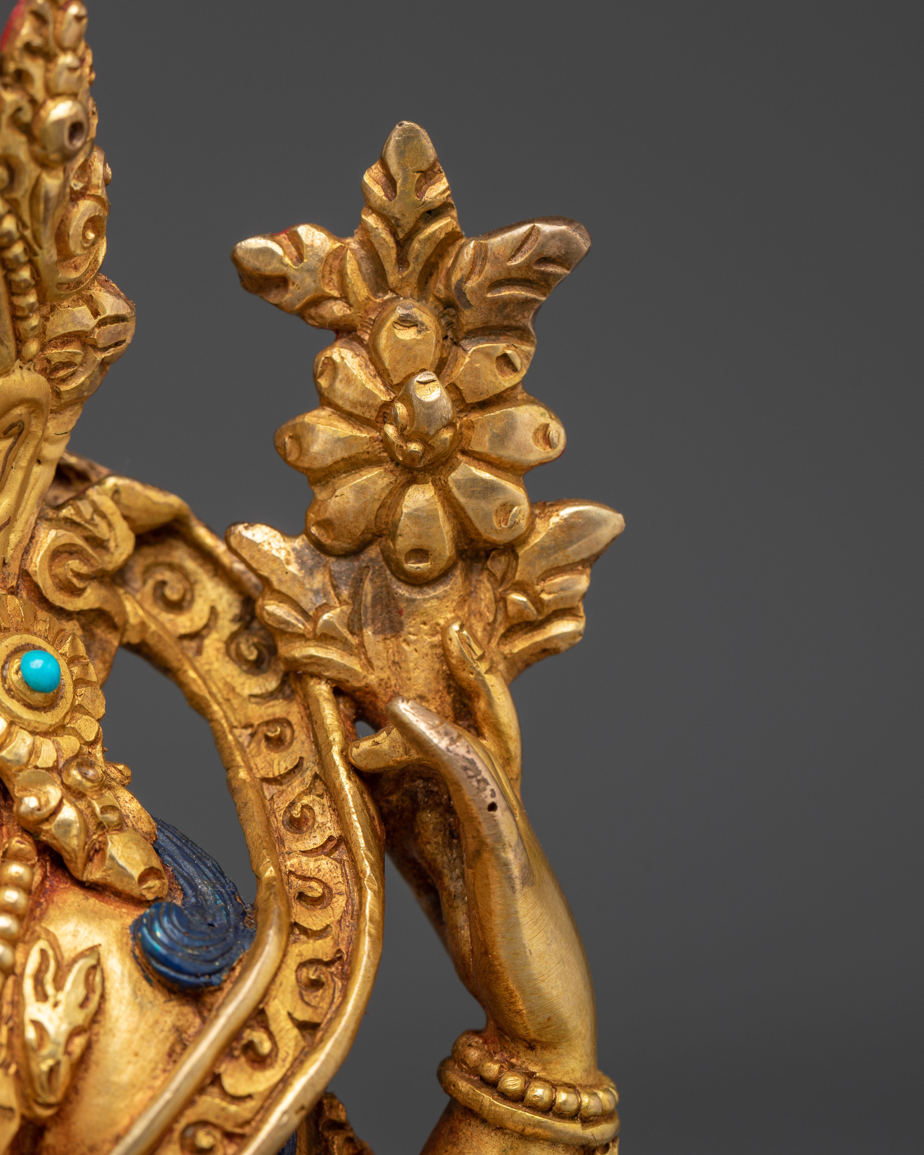 Golden Bodhisattva Statue Set: Six Enlightened Beings