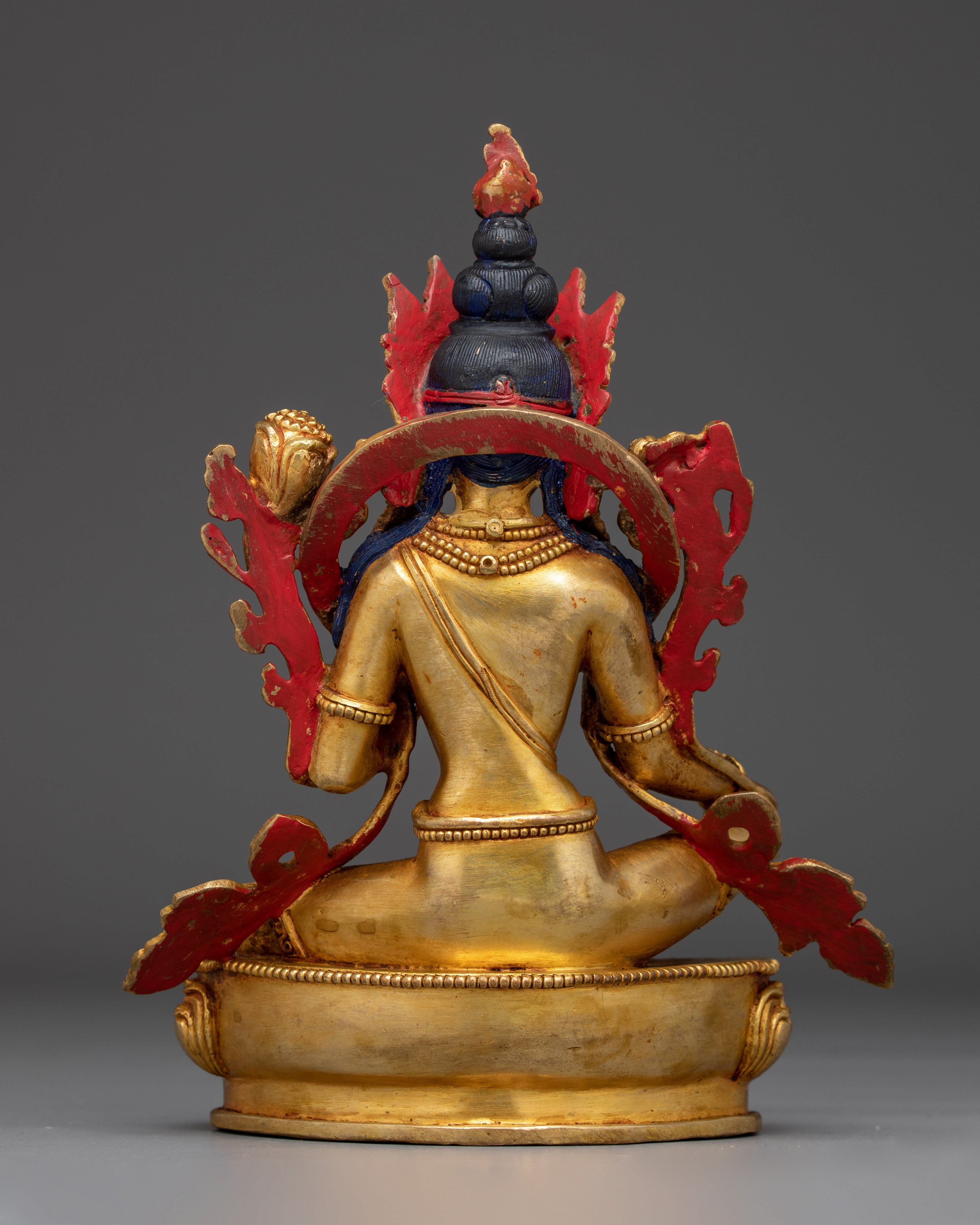 Green Tara Statue: Revered Buddhist Goddess