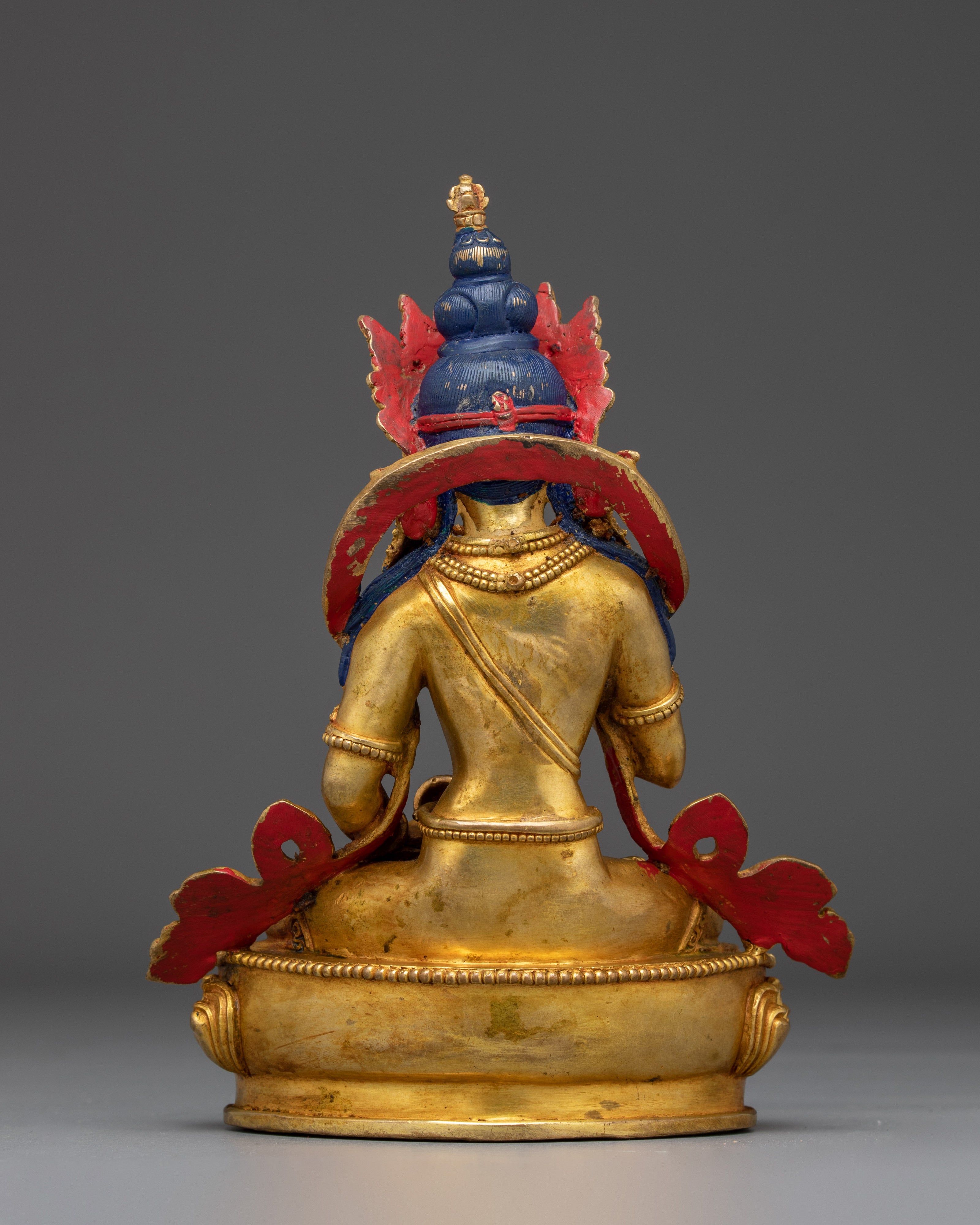 Handcrafted Golden Buddhist Deity Vajrasattva Art | The Thunderbolt Being