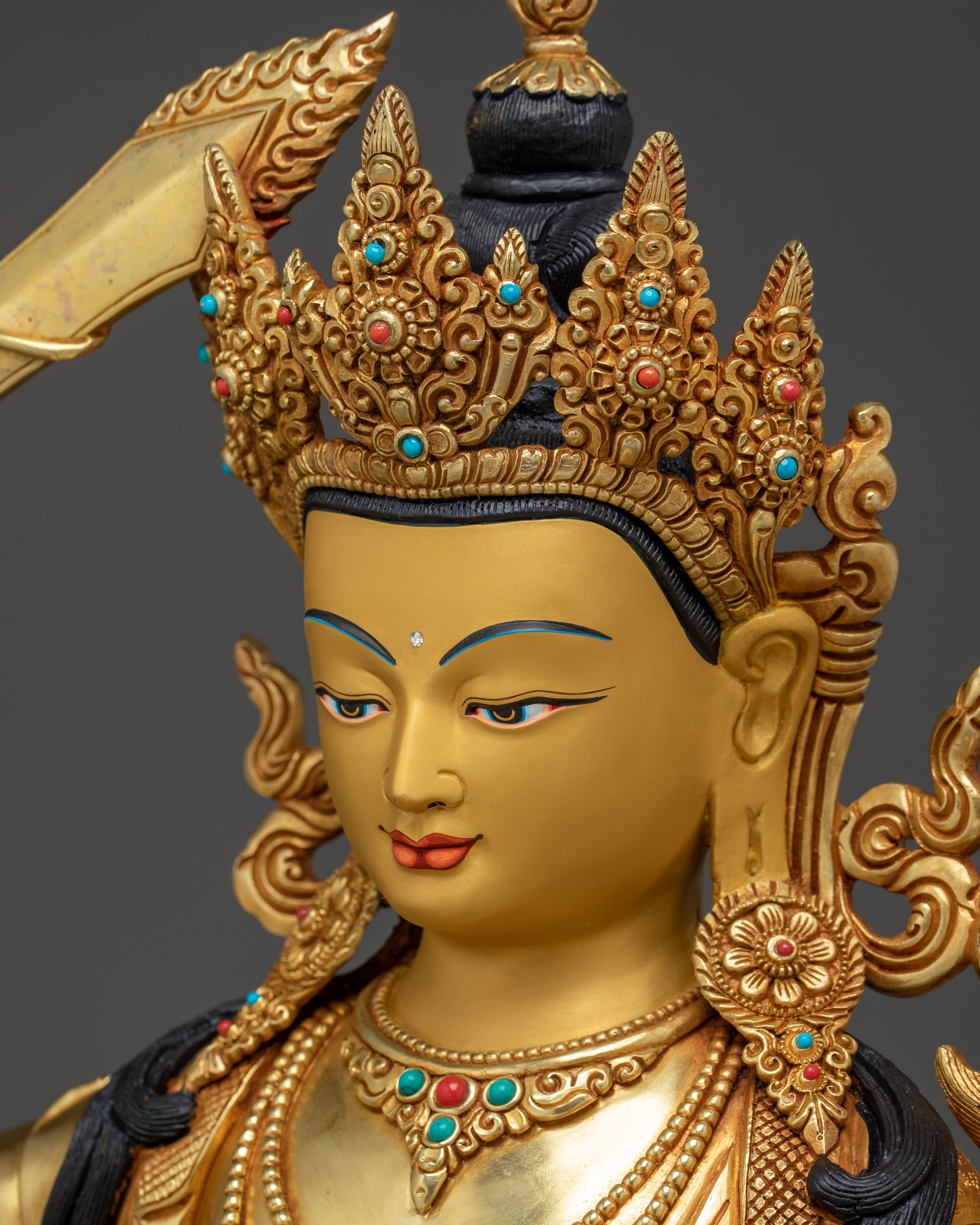 Path of Wisdom with Manjushri Artwork | Symbol of Transcendent Insight