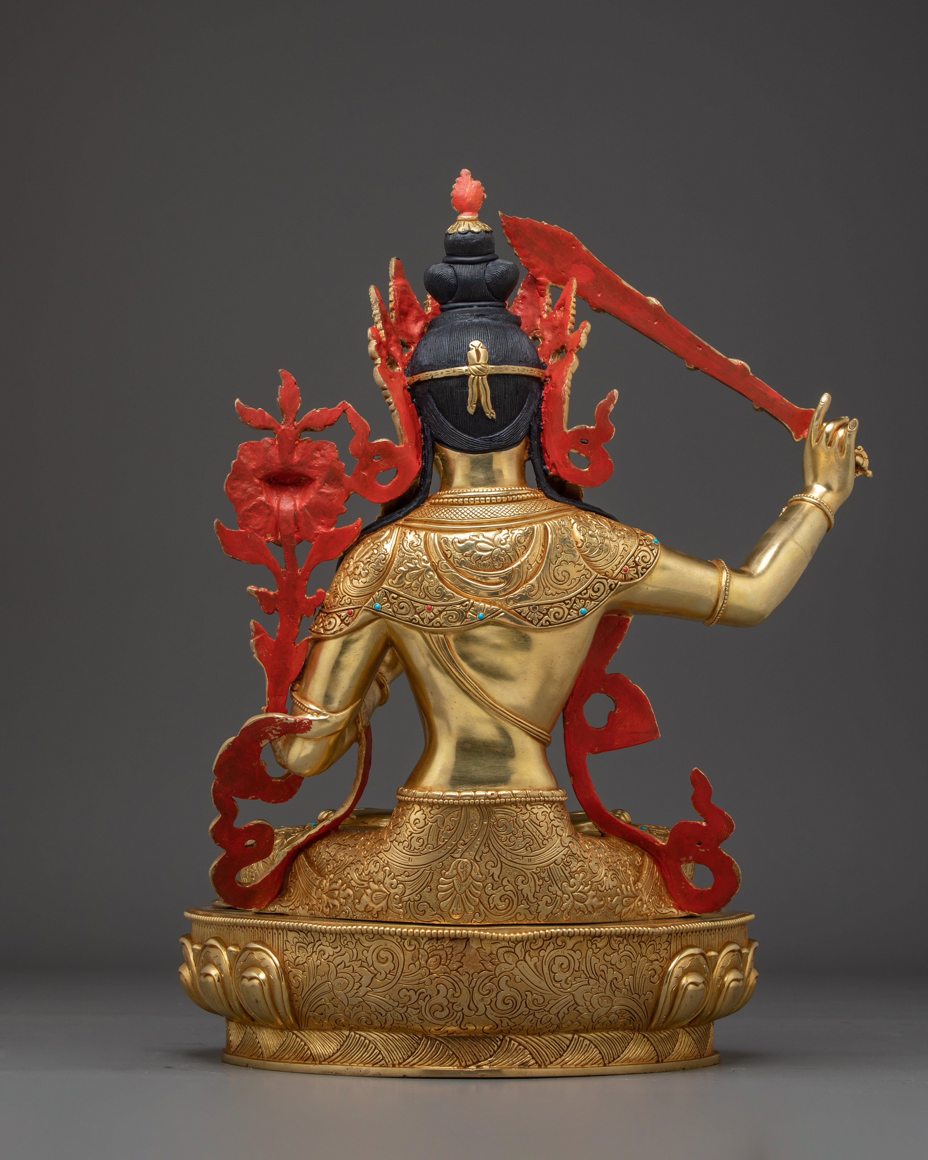 Path of Wisdom with Manjushri Artwork | Symbol of Transcendent Insight