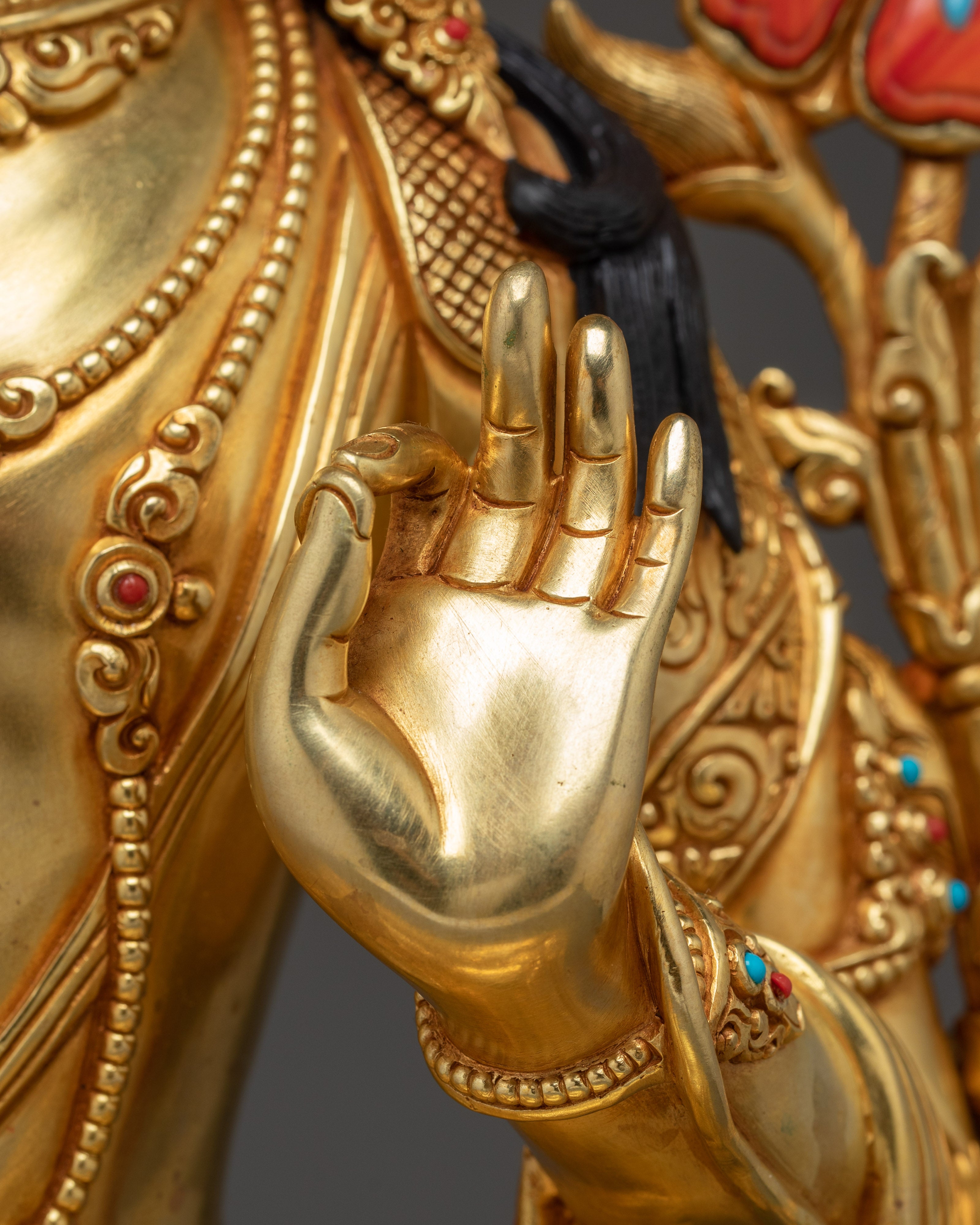 Path of Wisdom with Manjushri Artwork | Symbol of Transcendent Insight