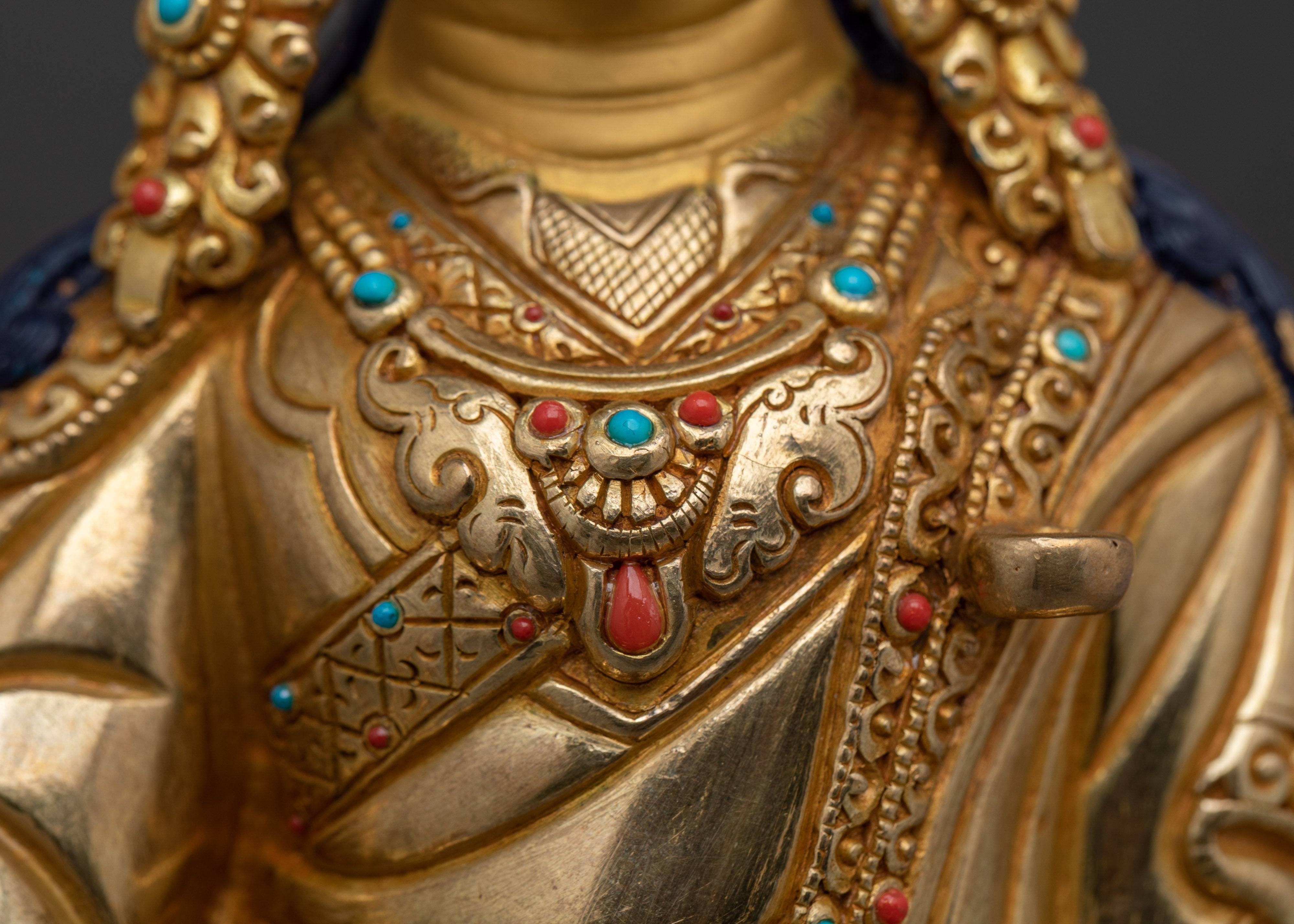 Guru Rinpoche Wisdom, Power, and Protection Statue | Meditation & Spiritual Protection