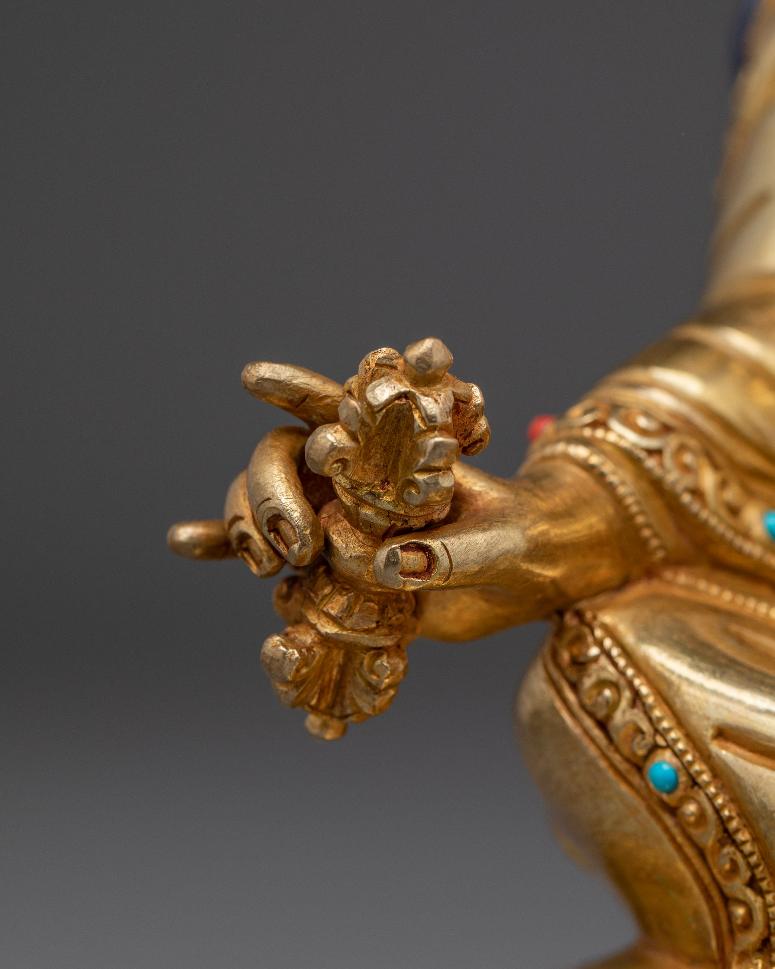 Guru Rinpoche Wisdom, Power, and Protection Statue | Meditation & Spiritual Protection