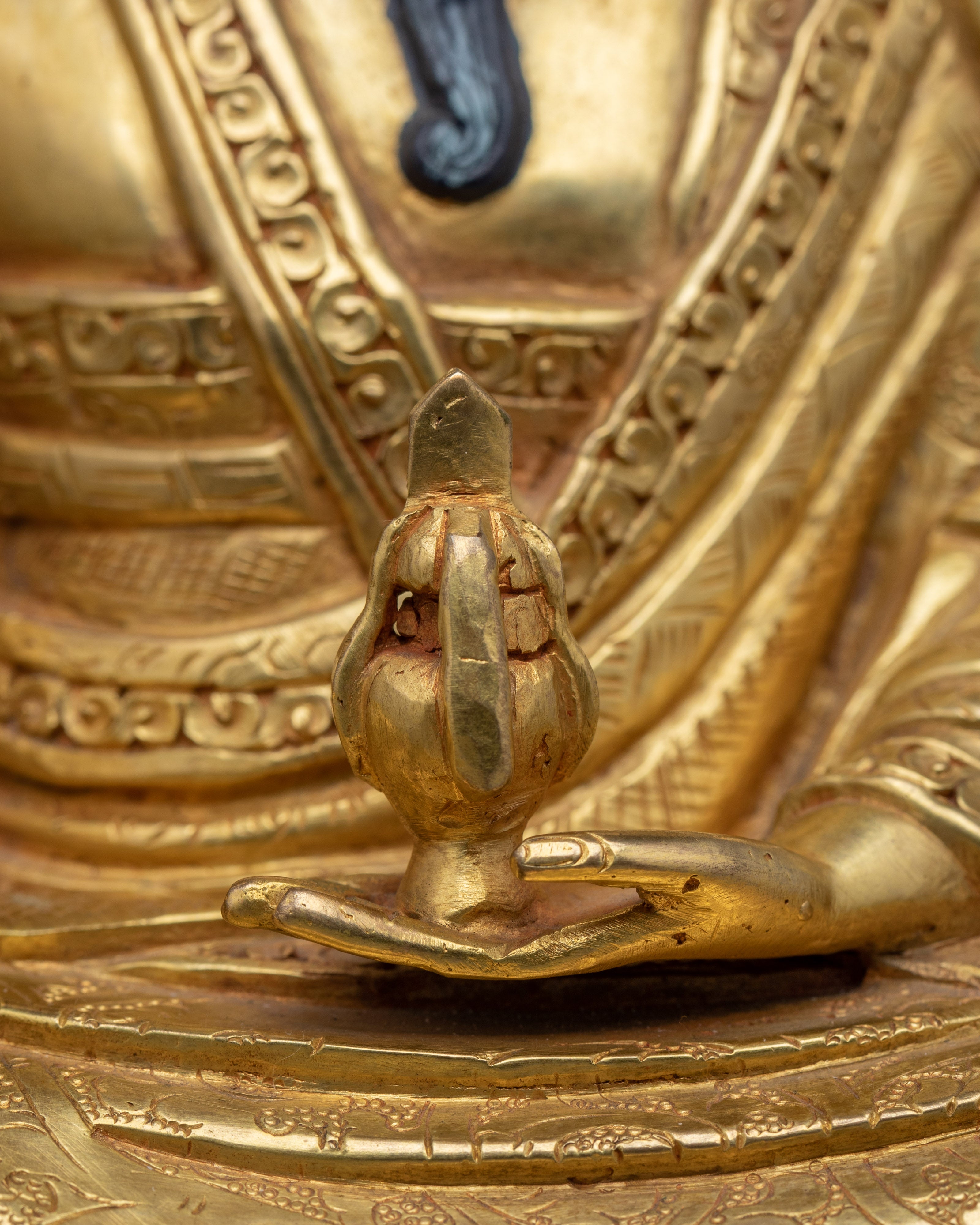 Handcrafted Guru Shapdum Statue | Meditation & Spiritual Protection