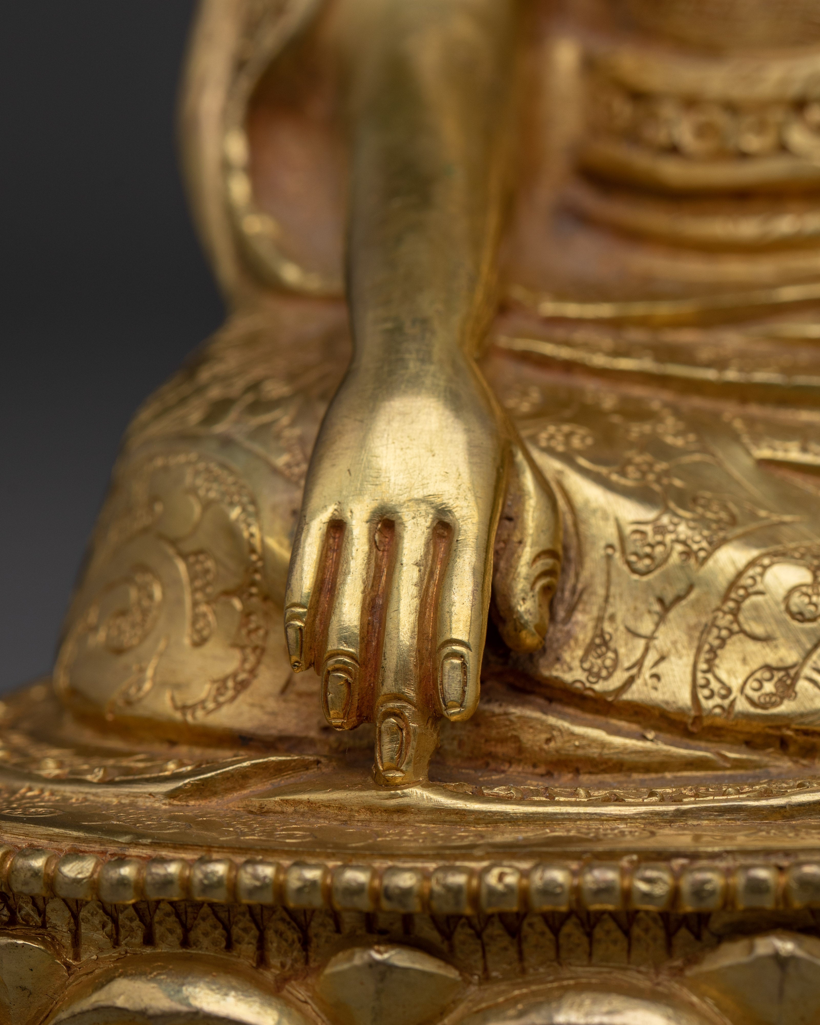 Handcrafted Guru Shapdum Statue | Meditation & Spiritual Protection