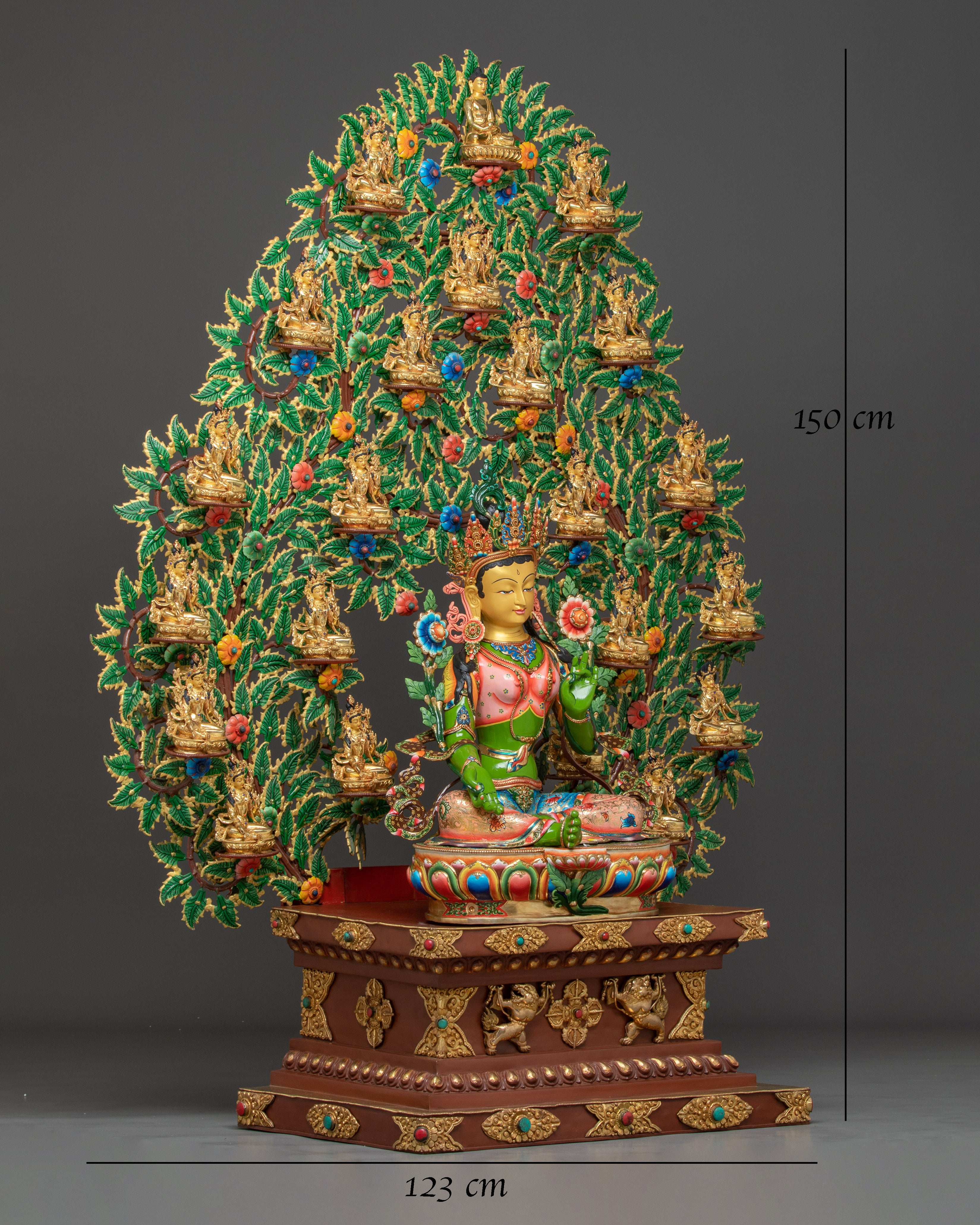 Handmade Twenty-One Tara Set | Symbolism of Compassion in Action