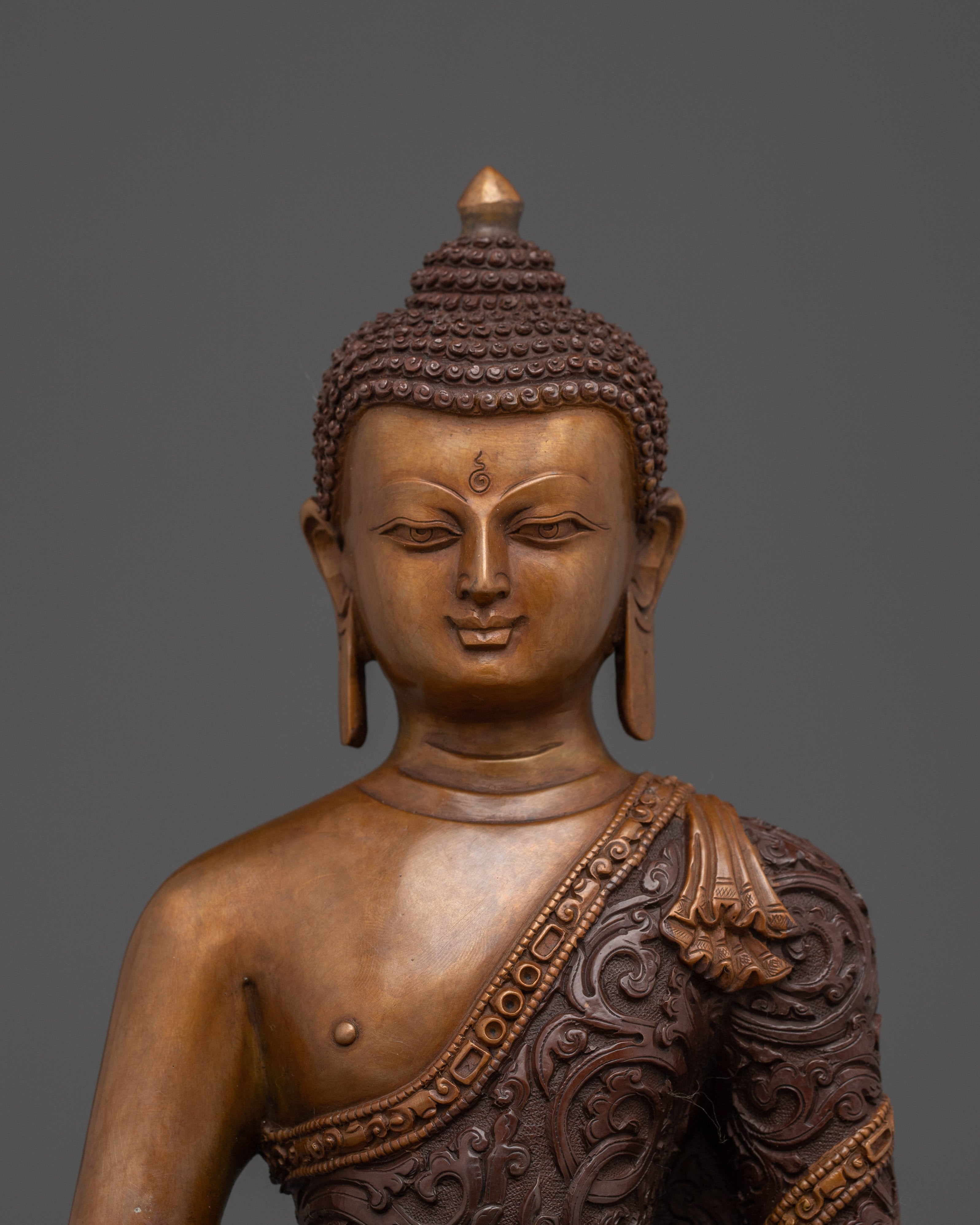 Infinite Light Oxidized Buddha Amitabha Art | Buddha of Compassion