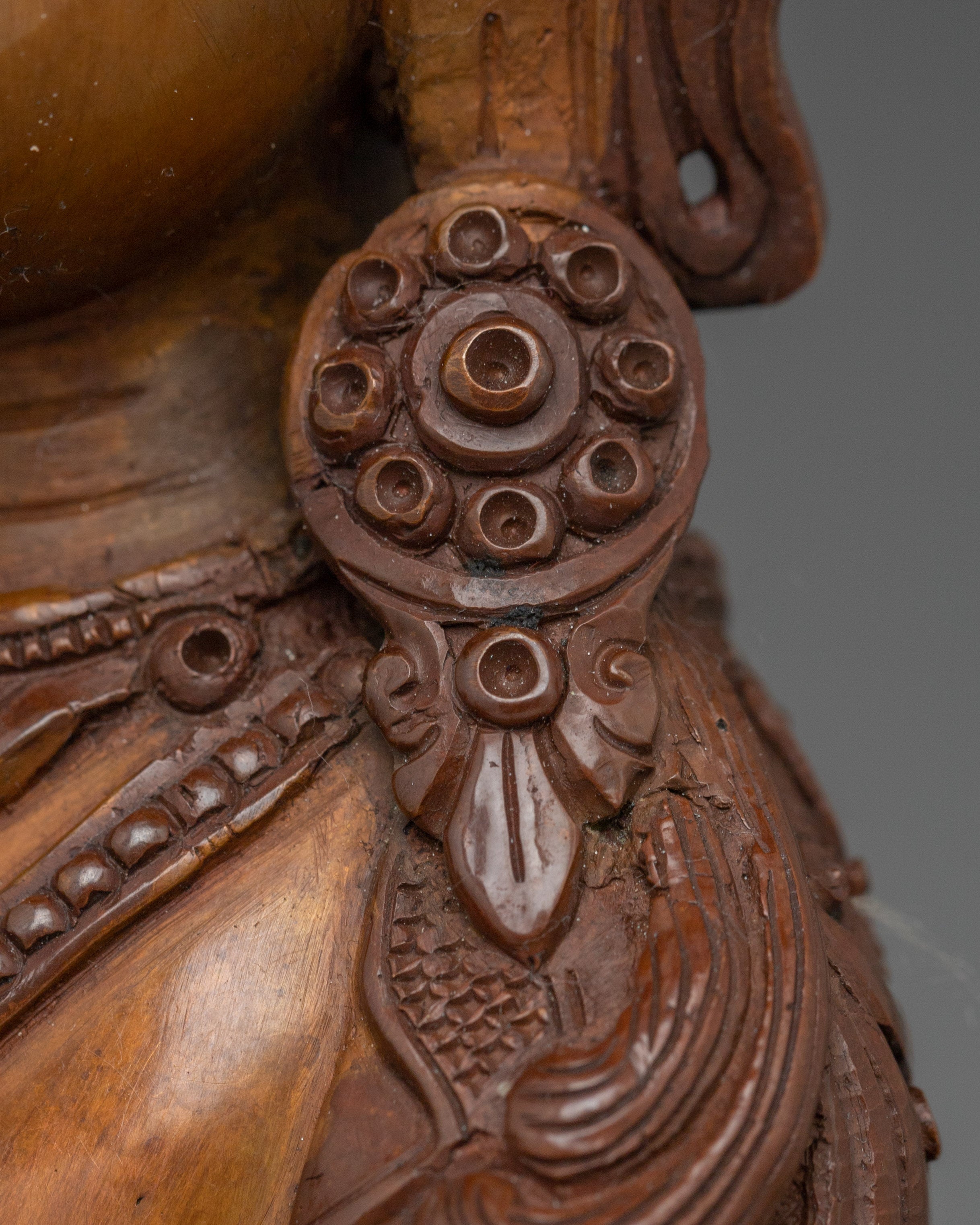 Oxidized Copper Vajrdhara Statue: The Cosmic Buddha