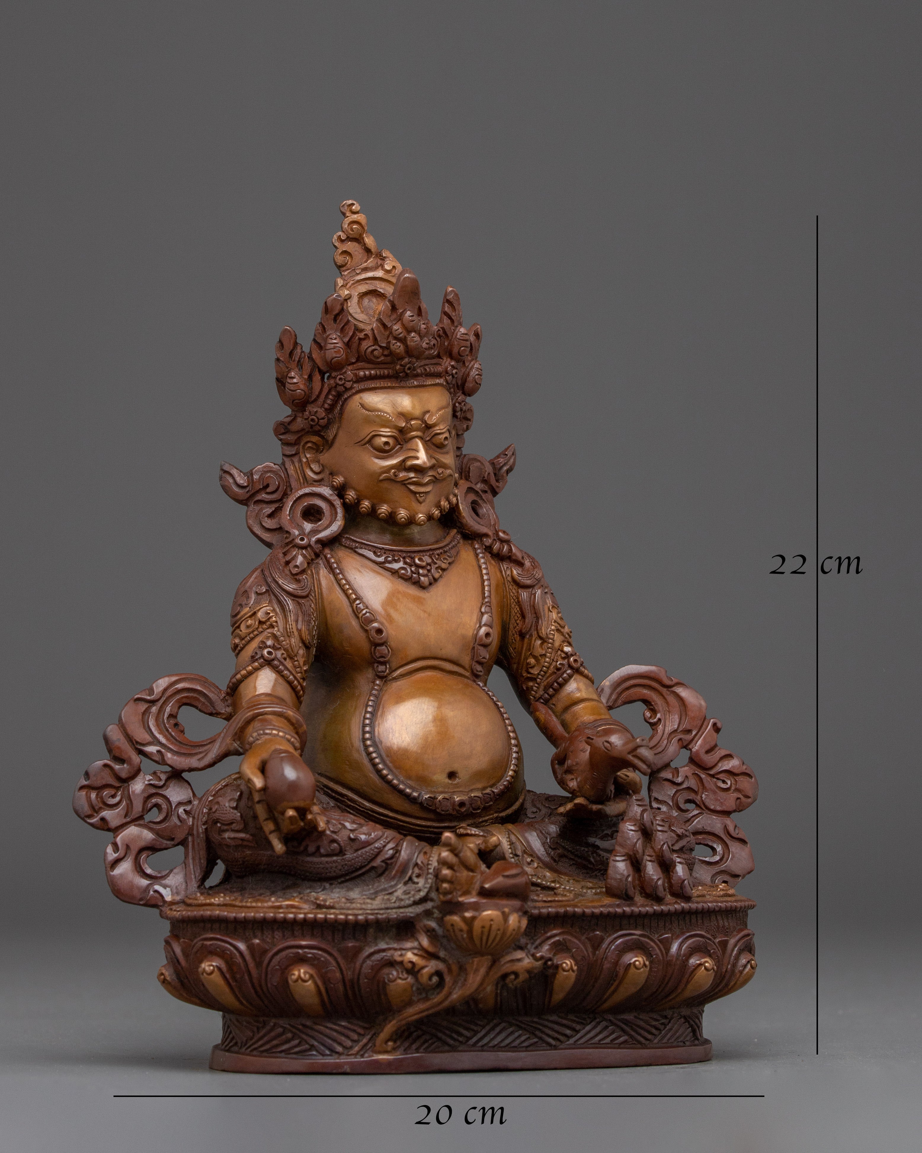 Dzambhala Statue: The Lord of Prosperity