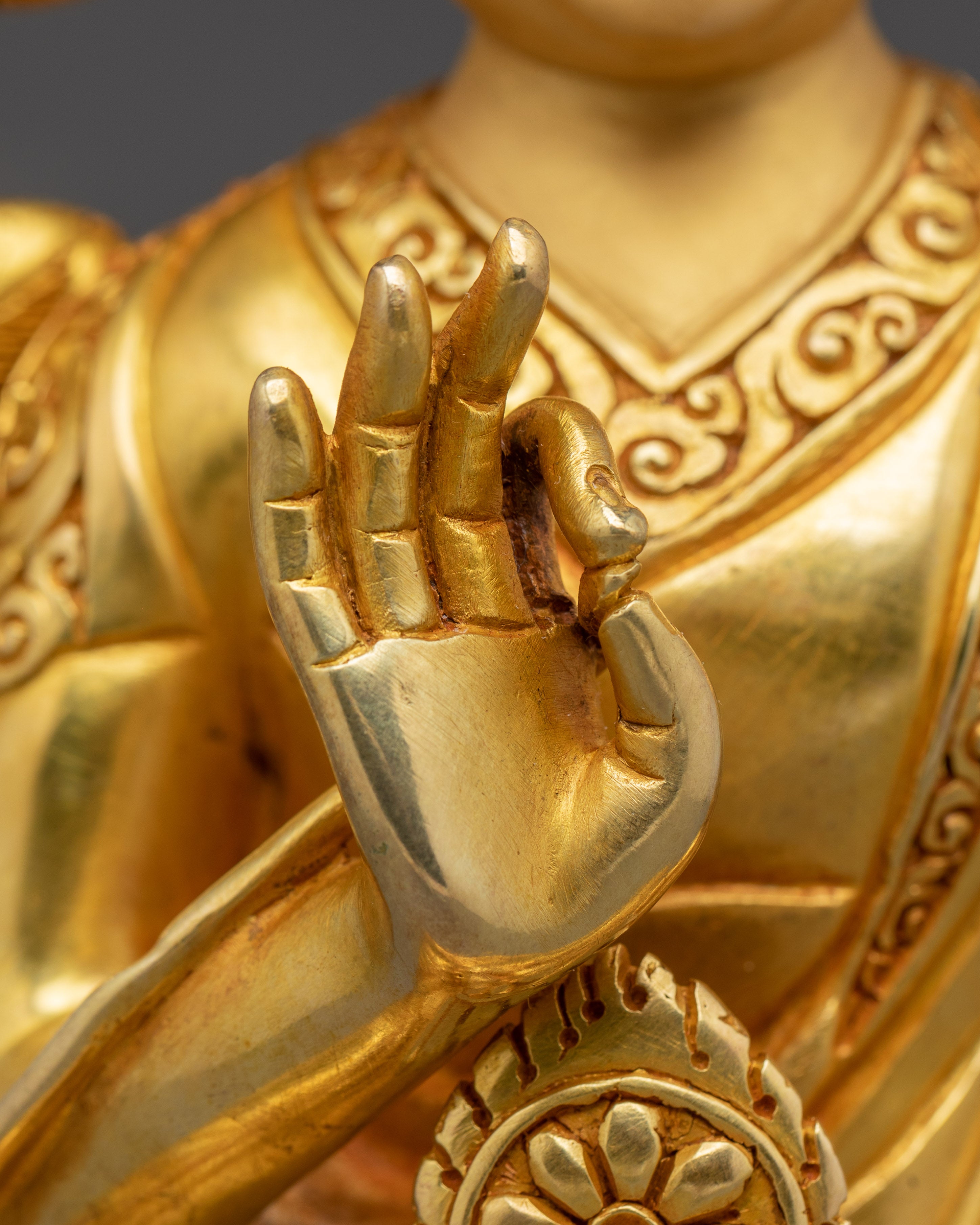 Handmade Dalai Lama Statue