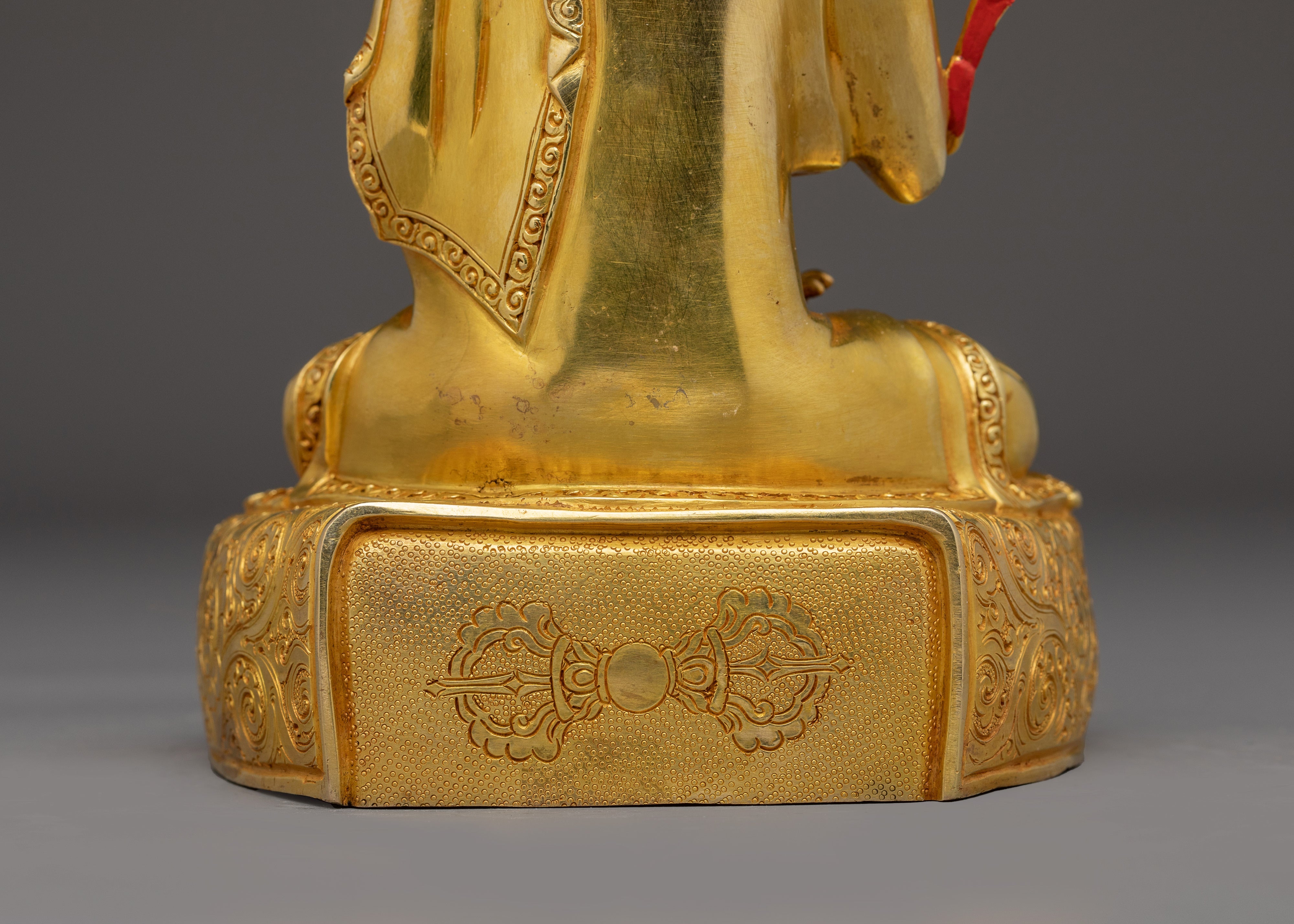 Golden Dalai Lama Statue