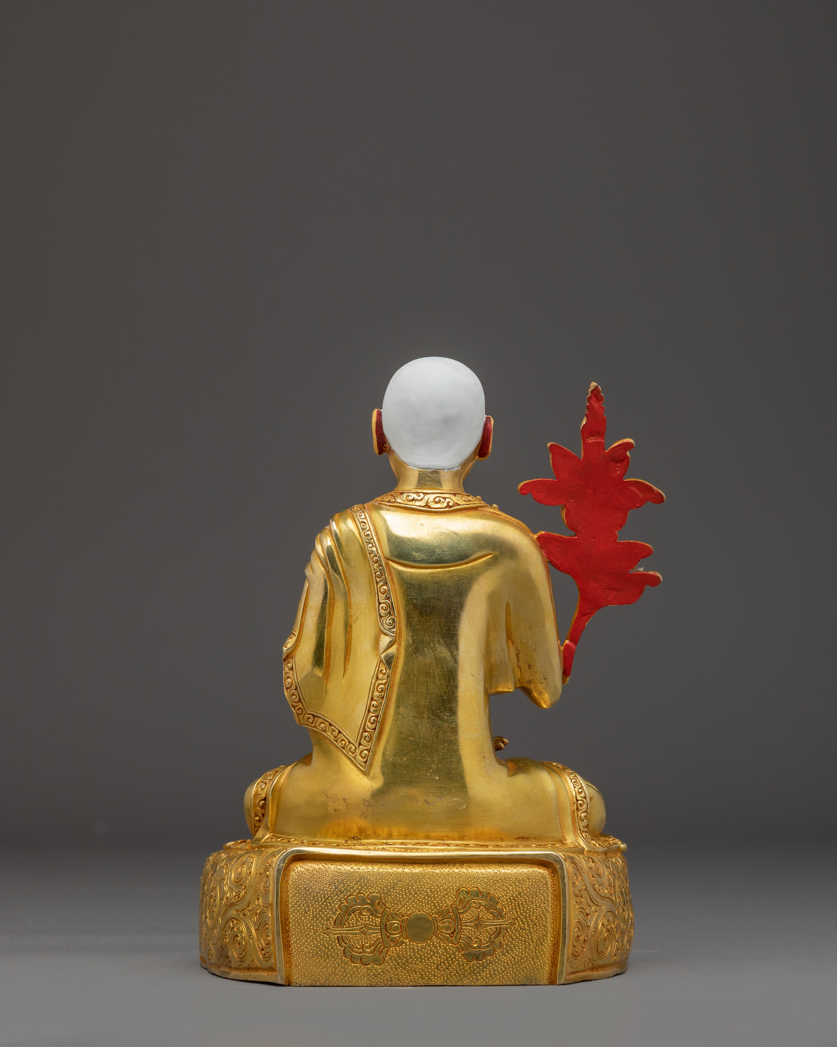 Golden Dalai Lama Statue