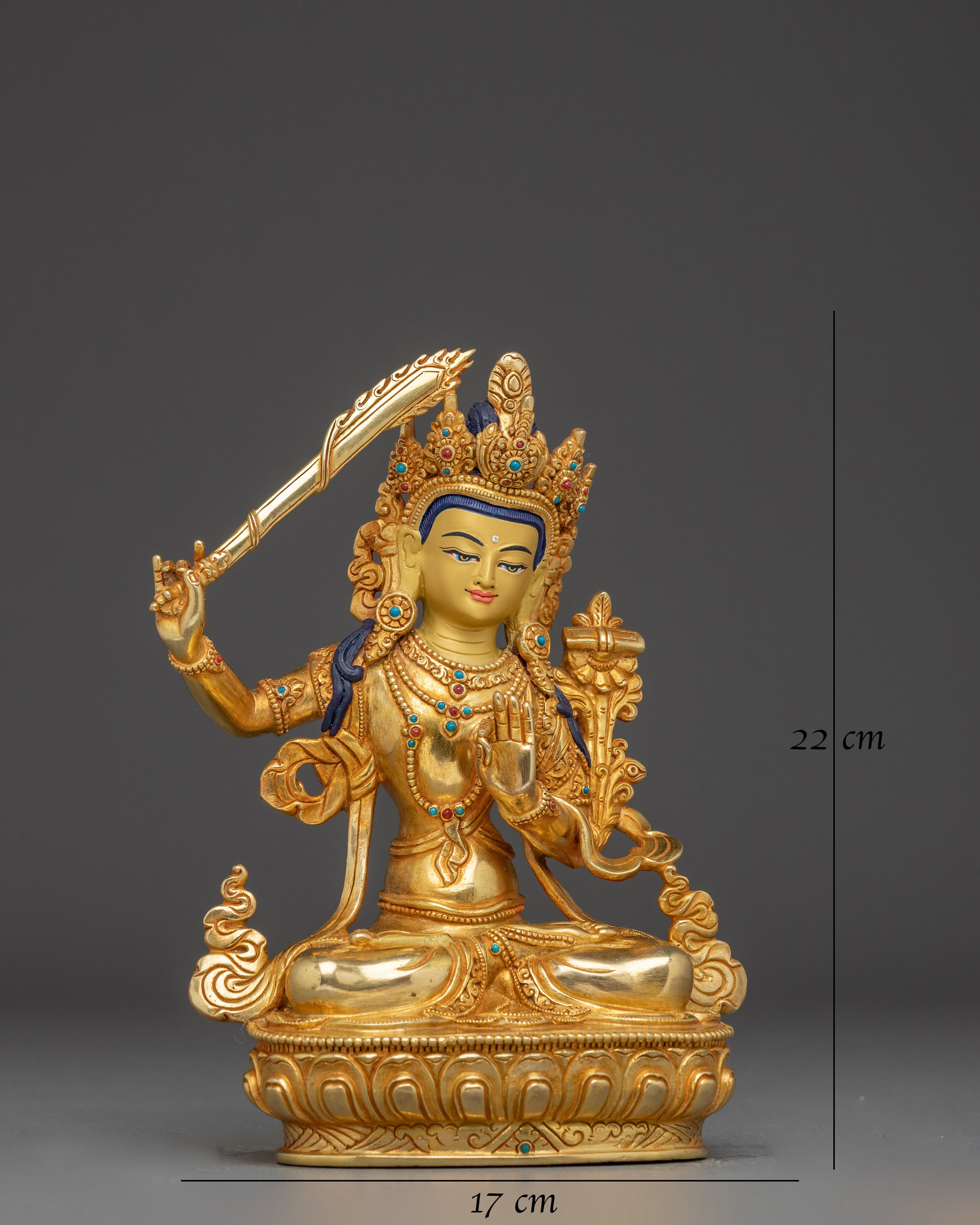 Enlightened Symbol of Manjushri Art