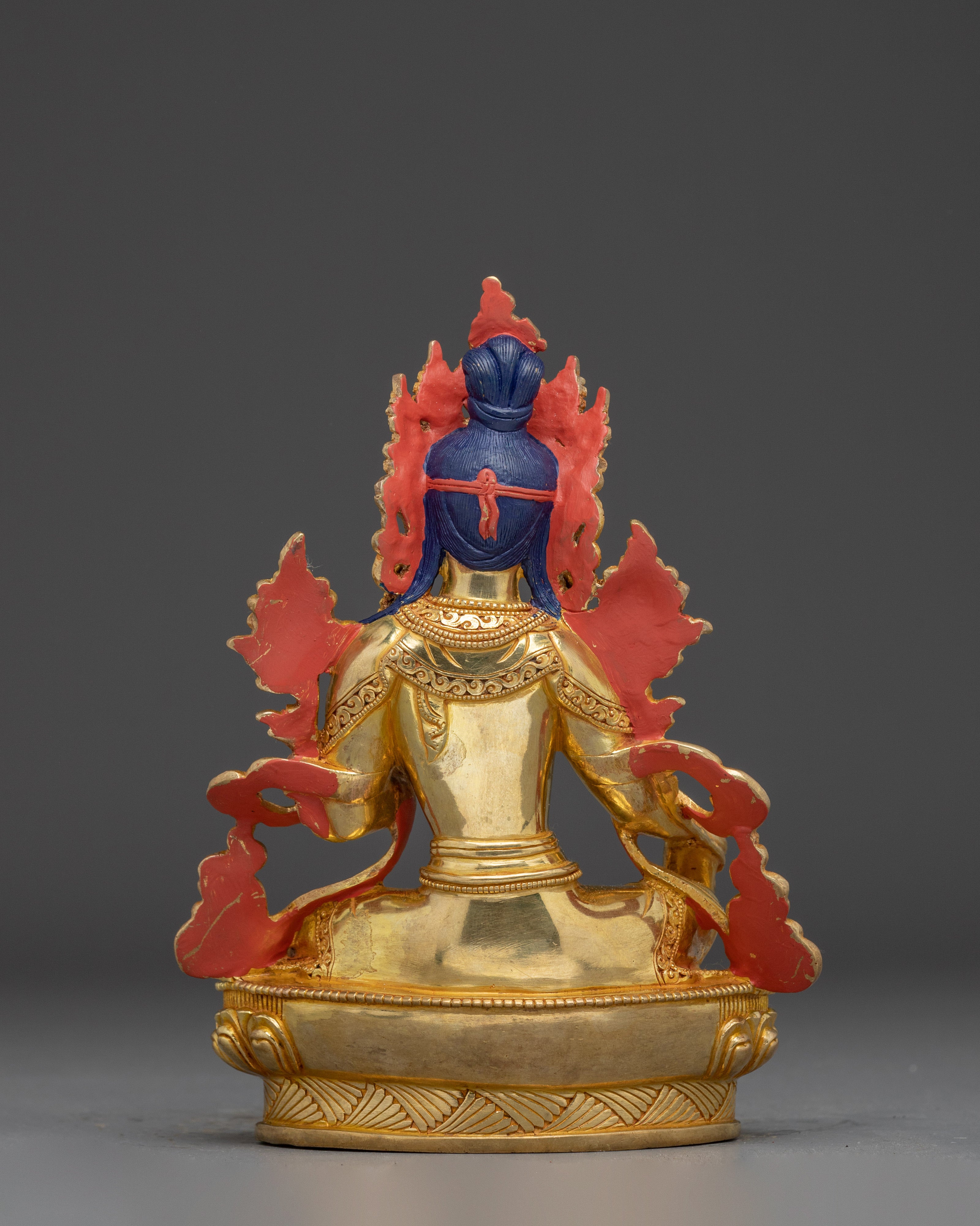 Green Tara, Vajrayana Liberation Deity | Gold Gilded Tibetan Statue