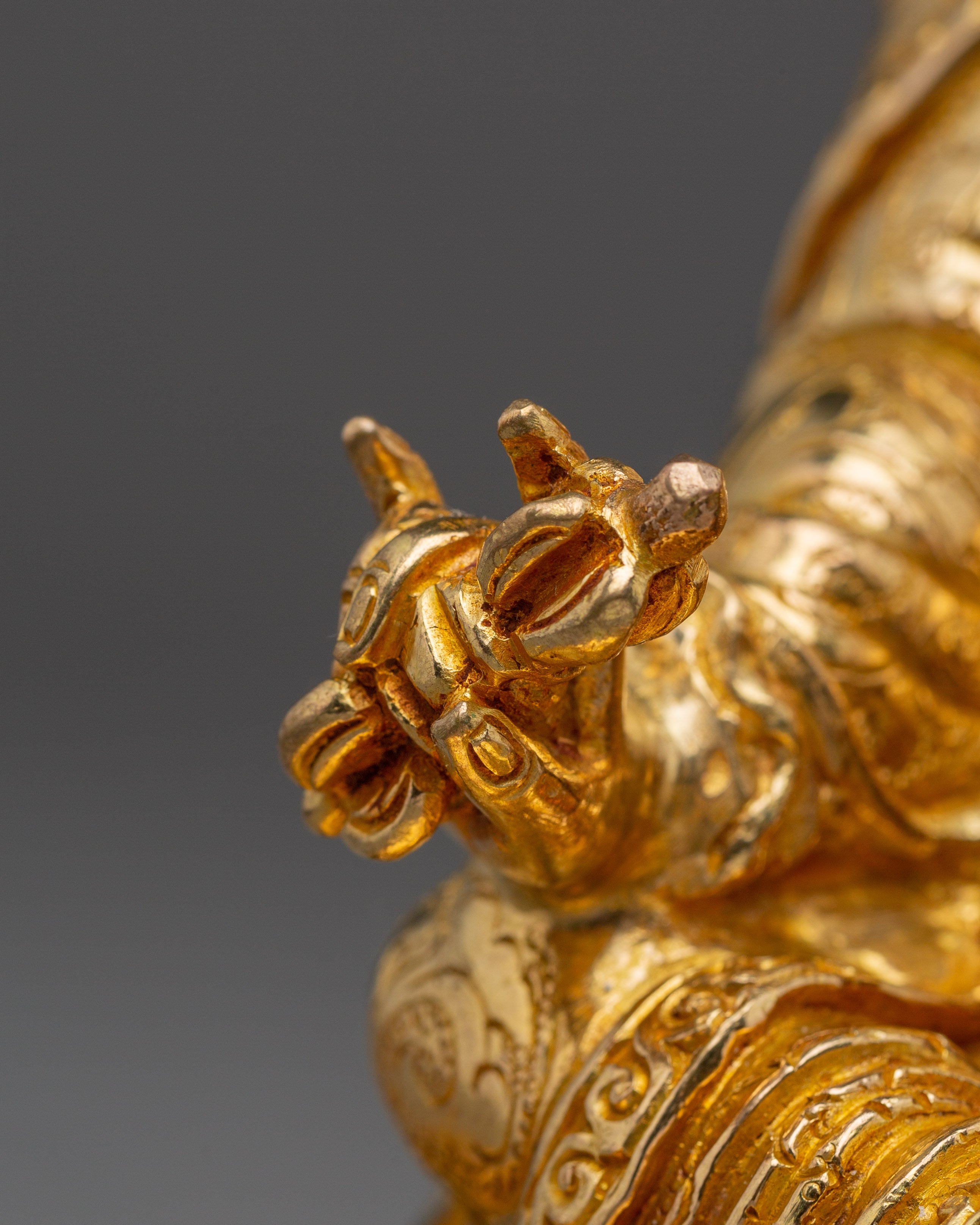 Guru Rinpoche, Lotus Born Master of Vajrayana | Gold Gilded Icon