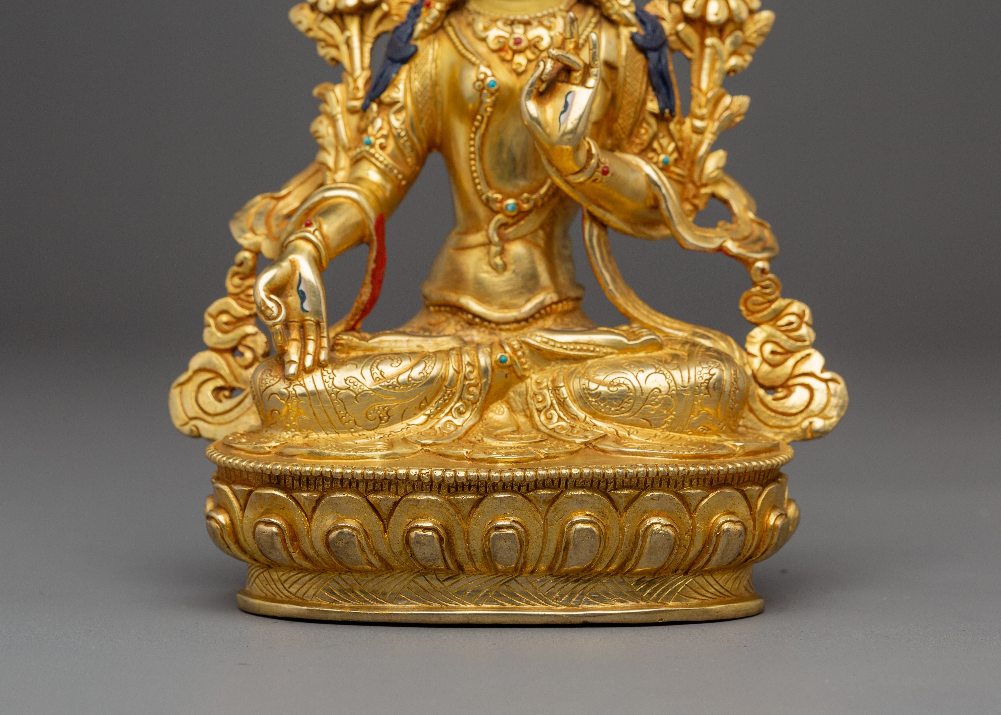 White Tara, Goddess of Longevity and Healing | Handcrafted Nepali Art