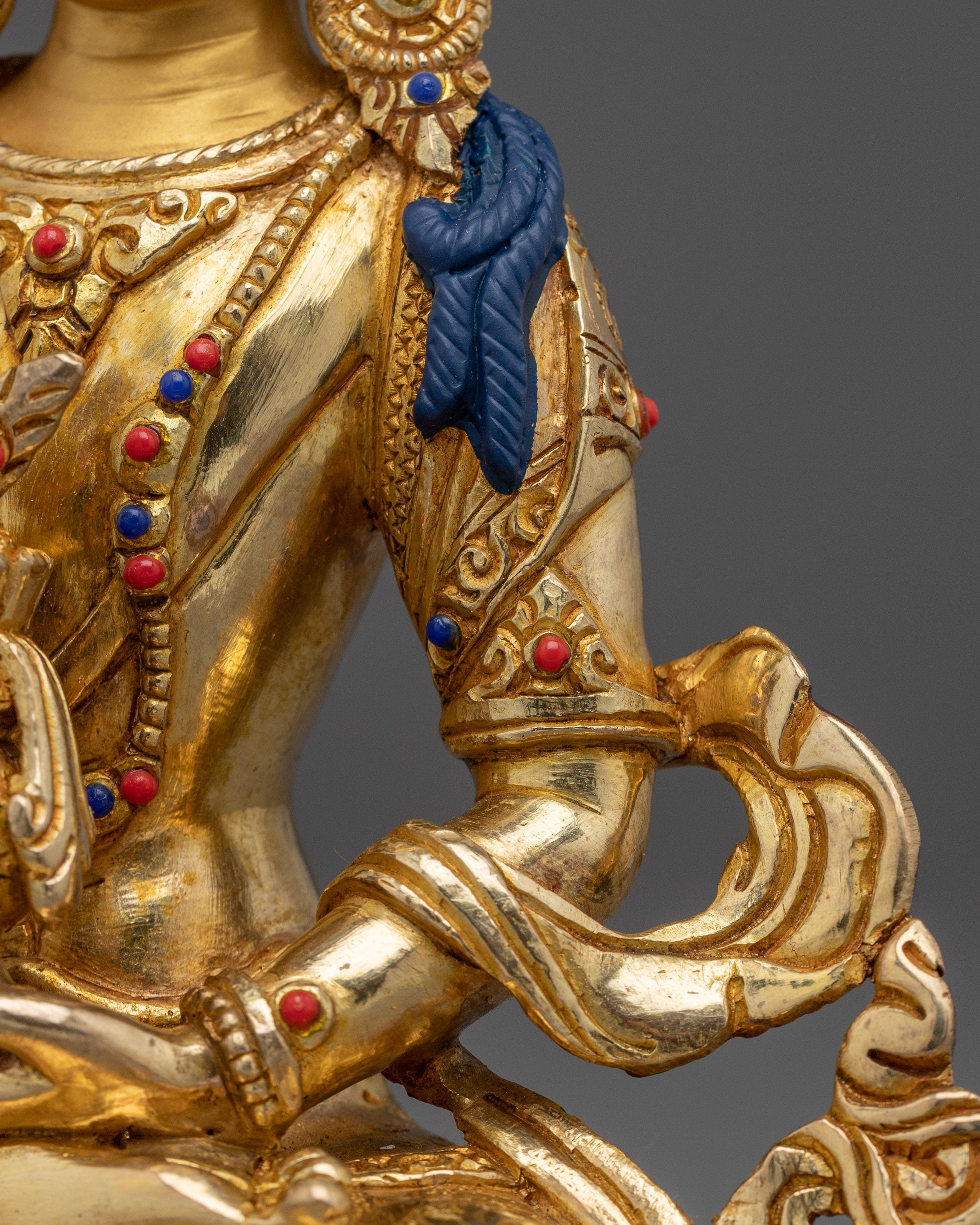 Tibetan Amitayus Icon | Buddha of Infinite Life and Longevity