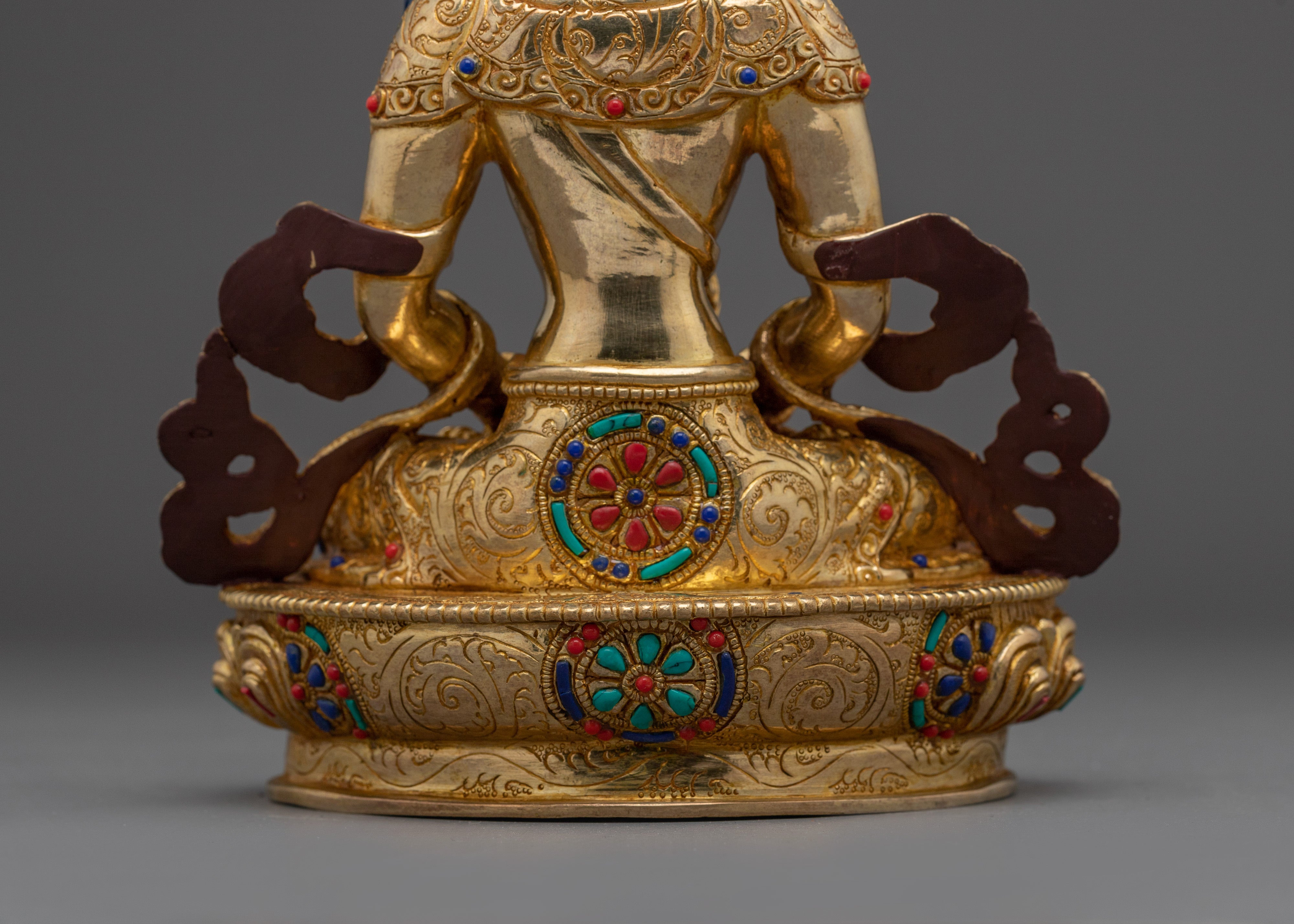 Tibetan Amitayus Icon | Buddha of Infinite Life and Longevity