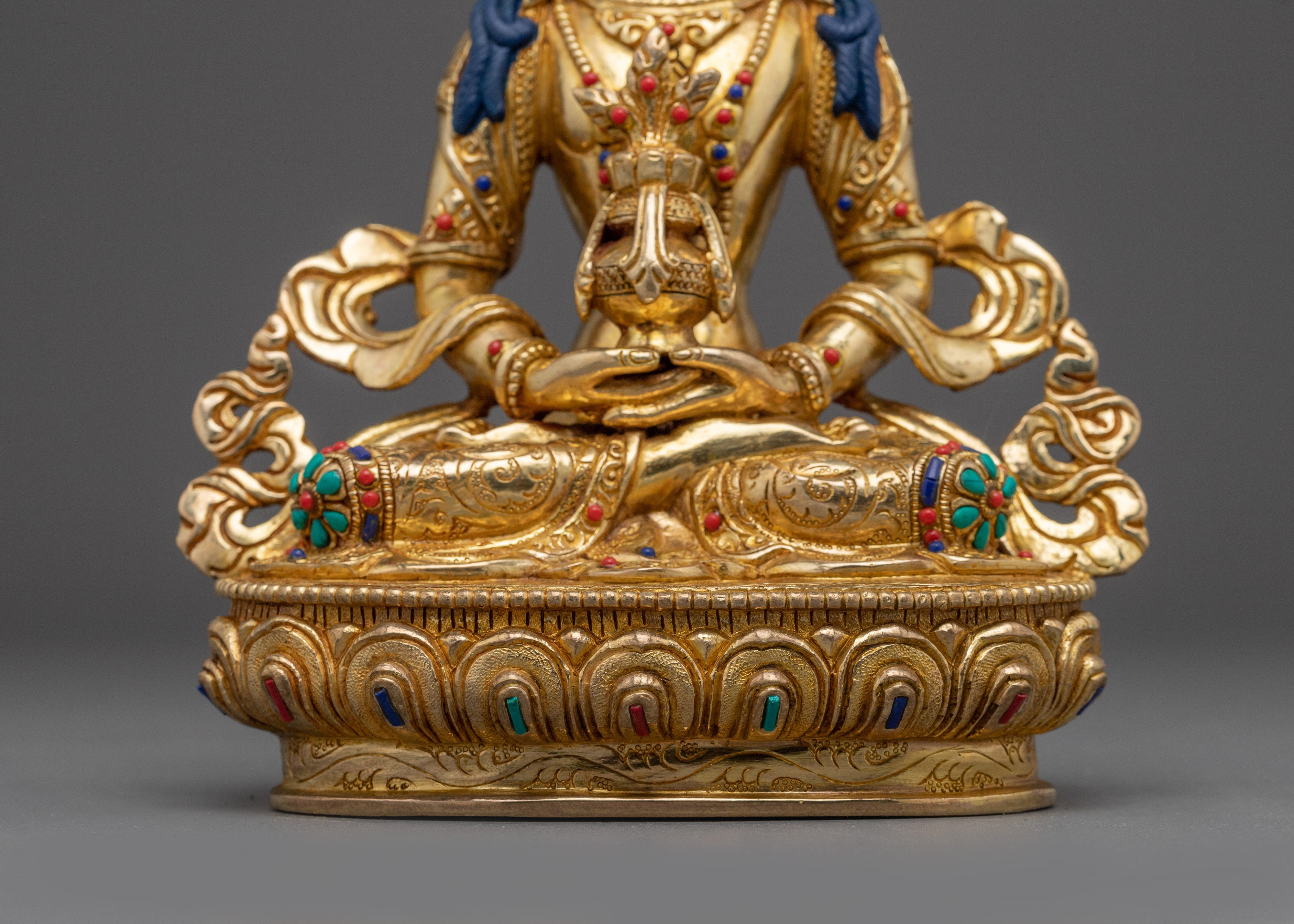 Tibetan Amitayus Icon | Buddha of Infinite Life and Longevity
