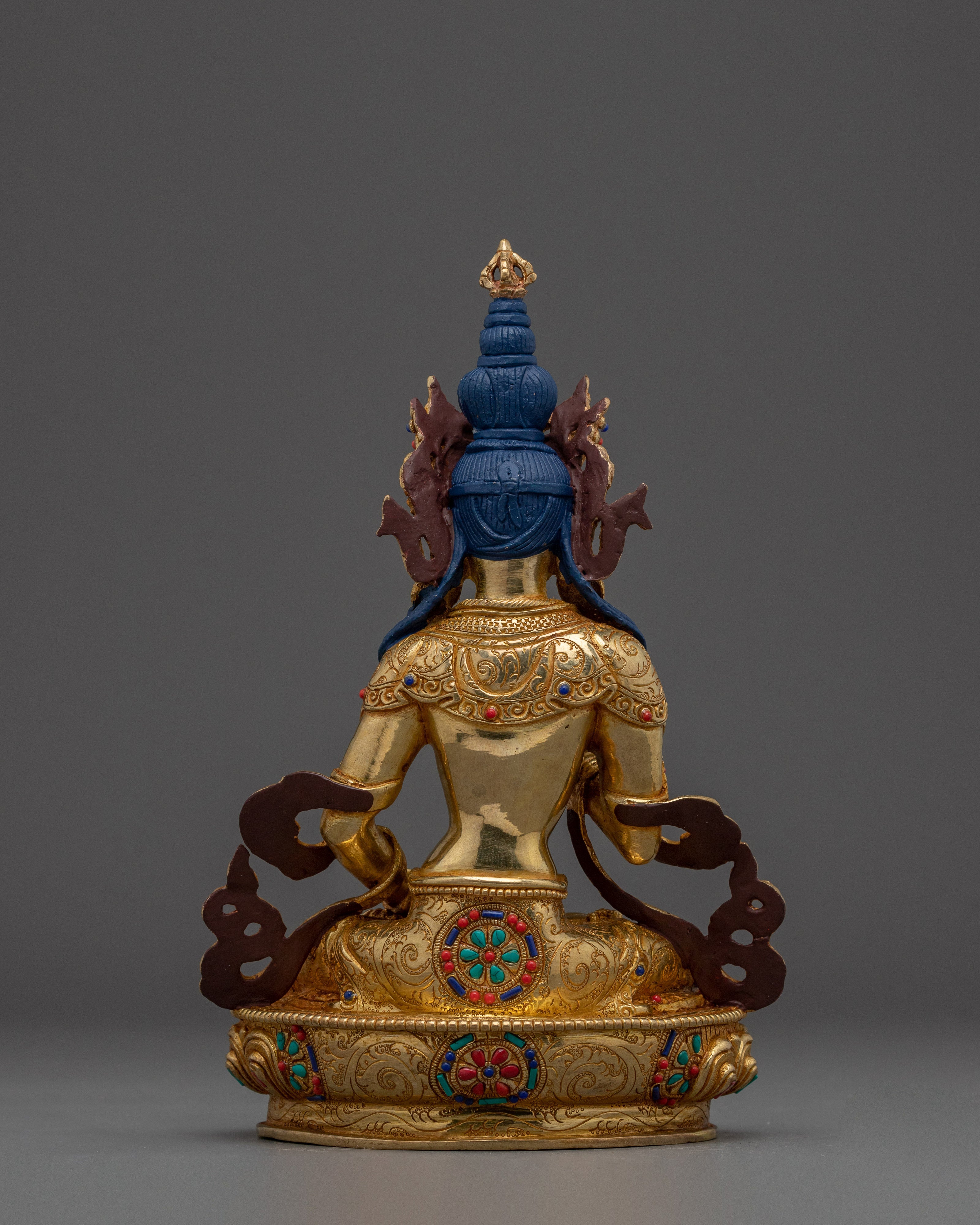 Vajrasattva Golden and Copper Statue | Symbol of Cleansing & Spiritual Enlightenment