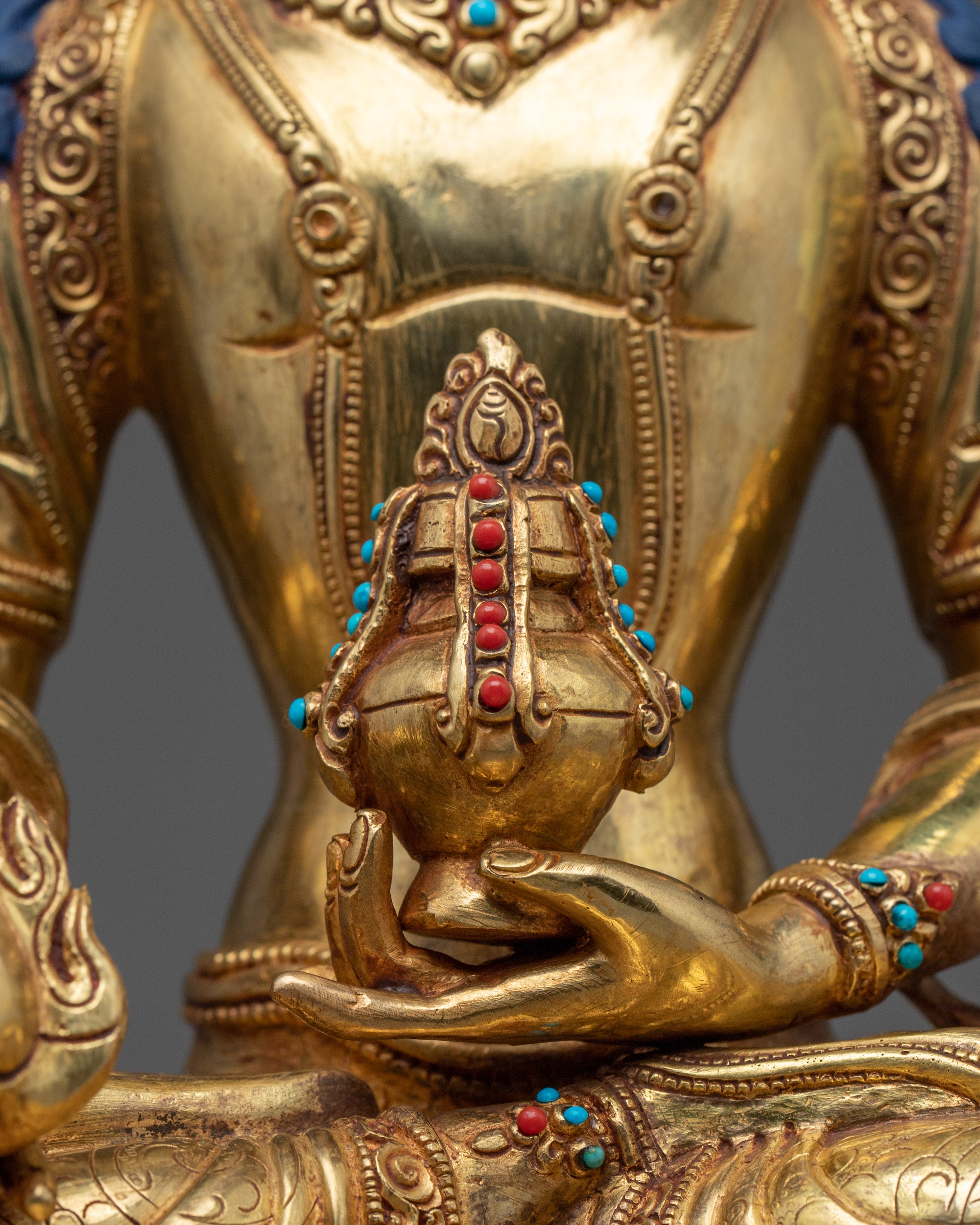 Handmade Statue of Kshitigarbha | Buddhist Divine Bodhisattva